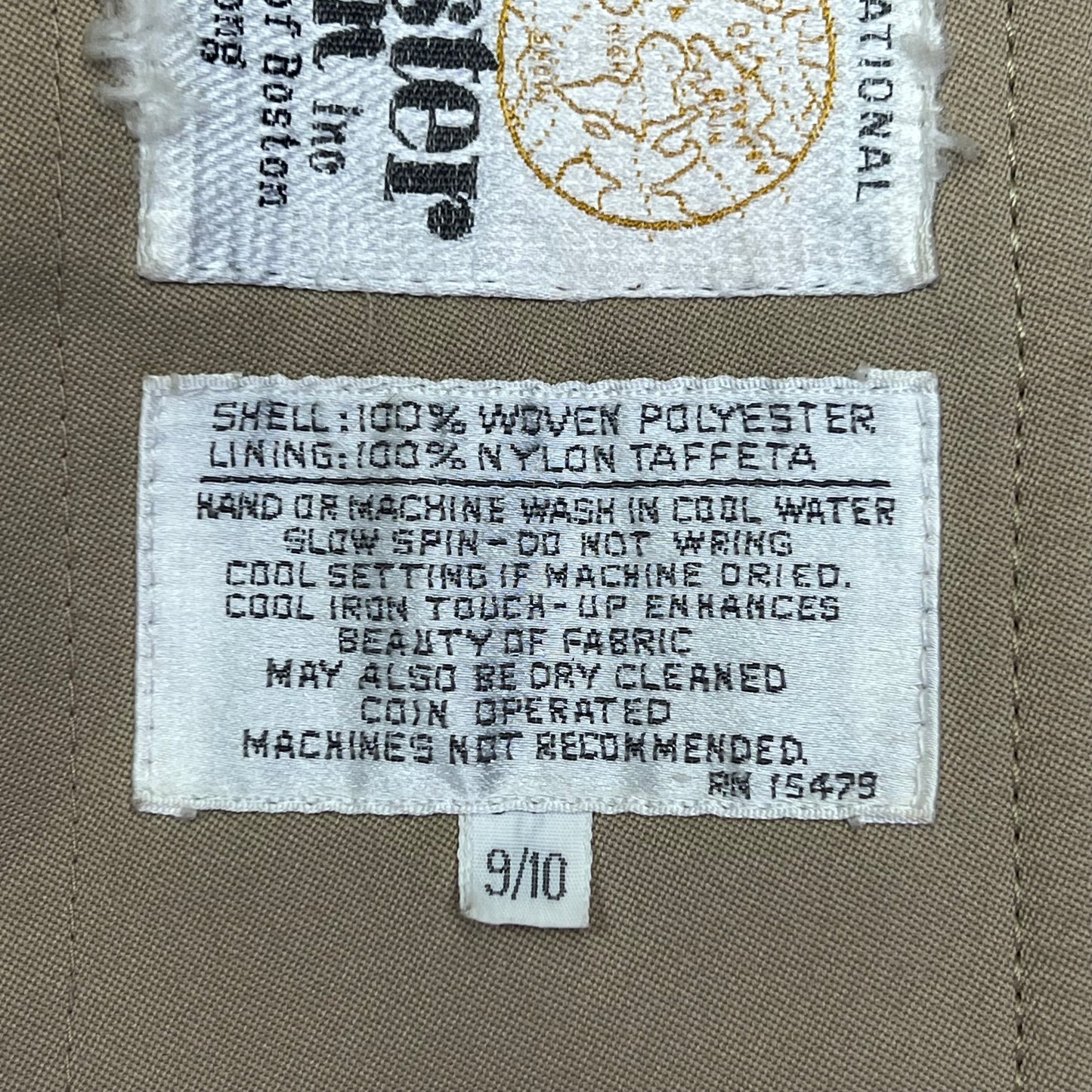 FORECASTER OF BOSTON Zip Out Liner Trench Coat Women's Sz 9/10 Khaki (Used)