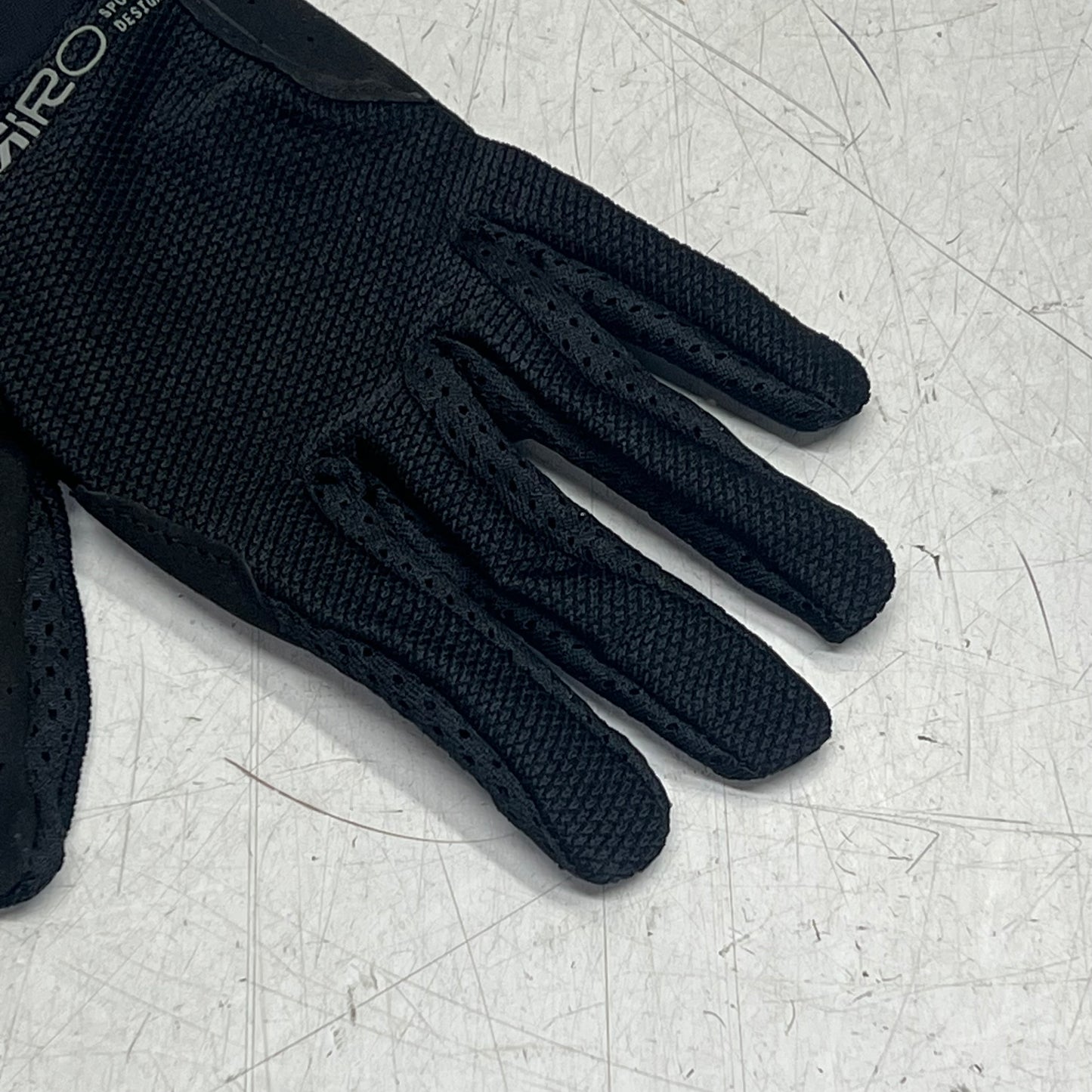 GIRO Trixter Glove Lightweight Instachill Fabric Unisex Sz M Black 7200323