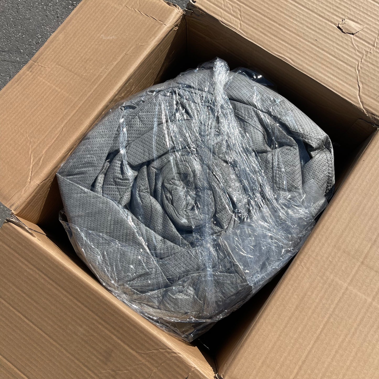 ADCO SFS Aqua Shed Class C 3-Layer RV Cover up to 102" W & 114" T Grey 52845