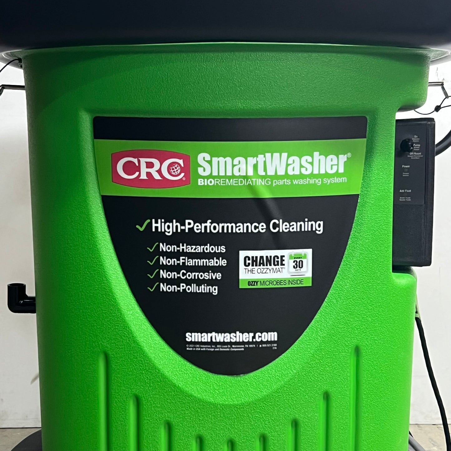 CRC SMARTWASHER BioRemediating Parts Washing System Model 23  w/ Ozzy Juice SW-4