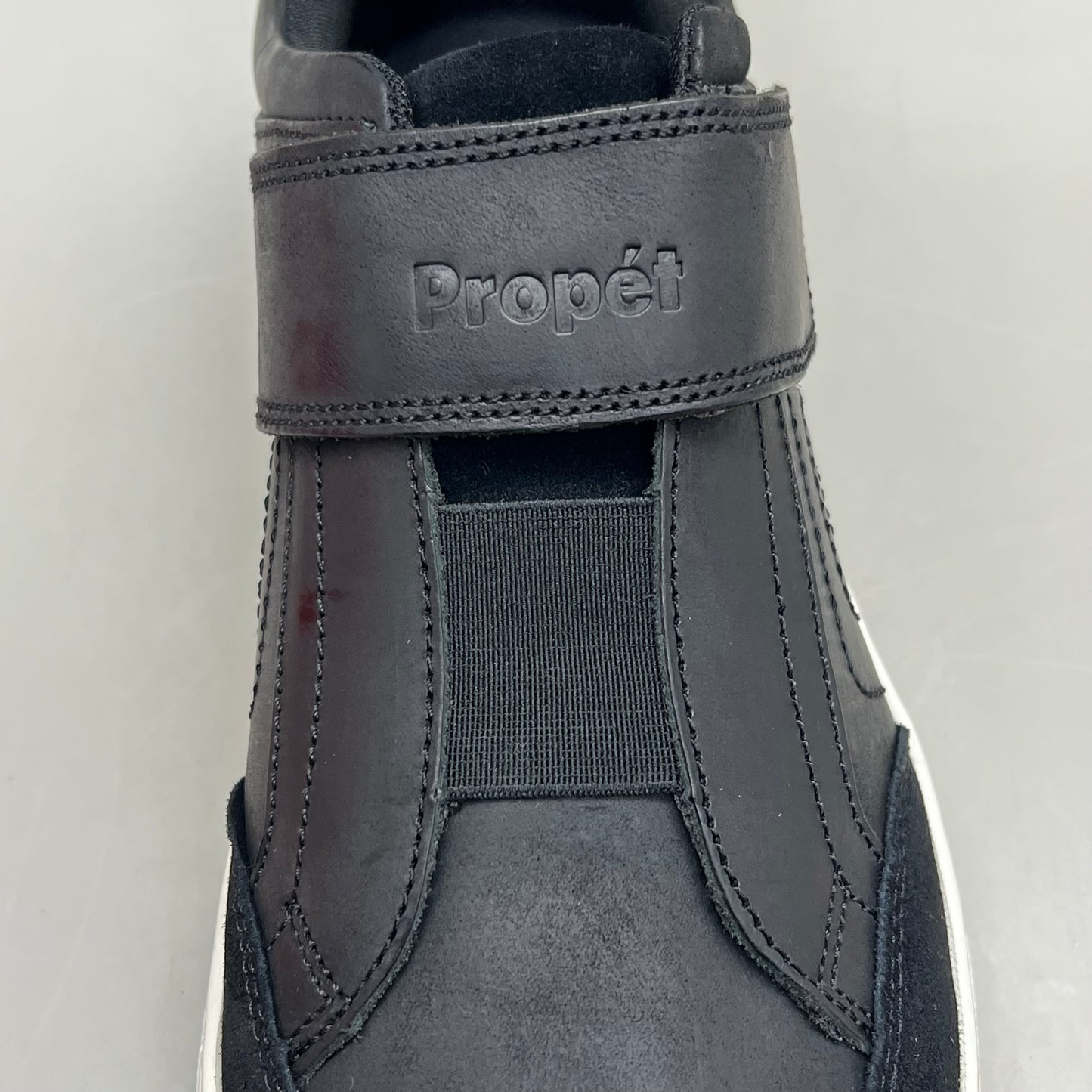 PROPET Kade Strap Sneaker Adjustable Diabetic Men's Sz 12 X(3E) Black MCA043L