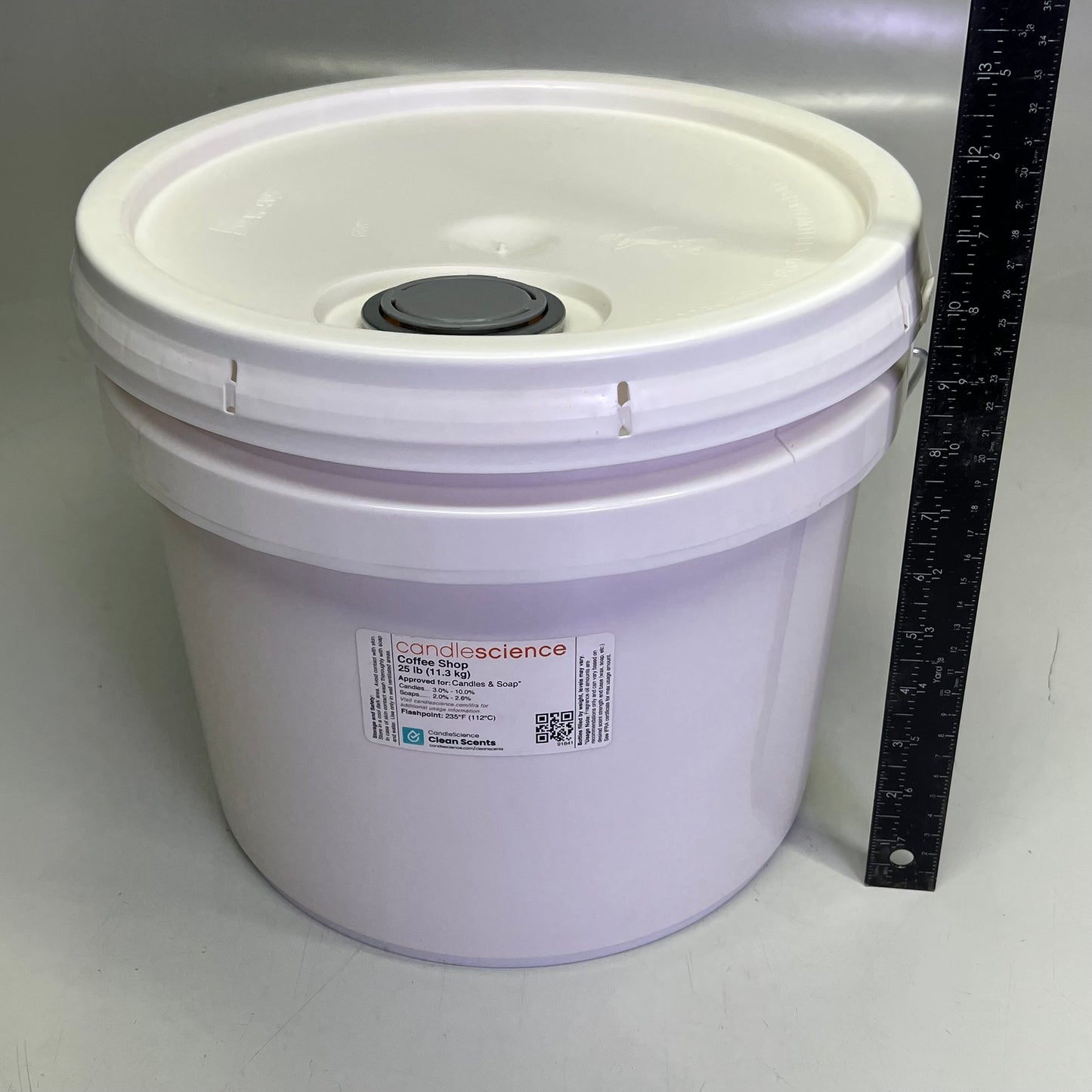 CANDLE SCIENCE Clean Scents Fragrance Oil For Candles & Soaps 25 lbs Pail 94641