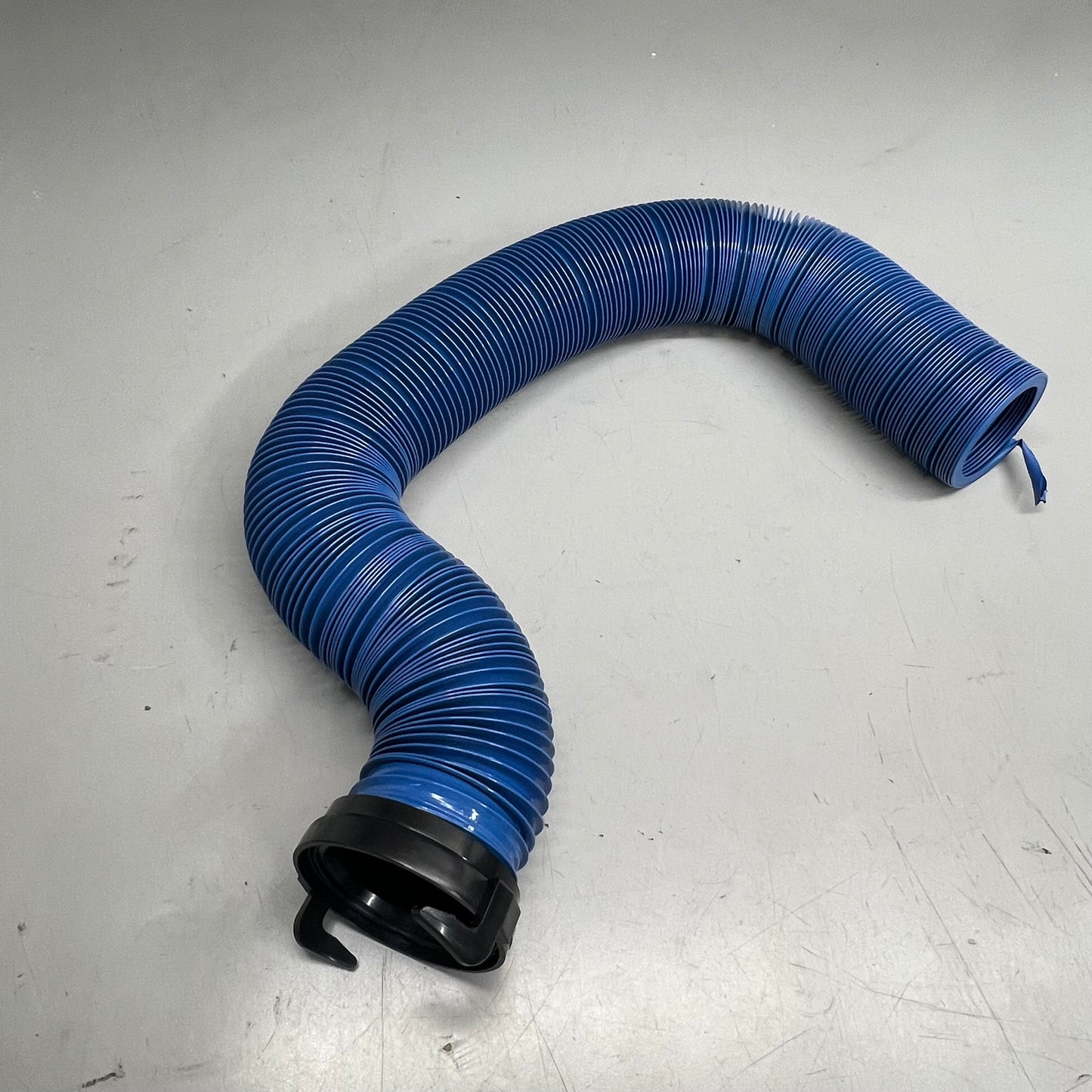 VALTERRA (2 Pack) 10' Quick Drain, Sewer Hose with Adapter Blue D04-0120PB