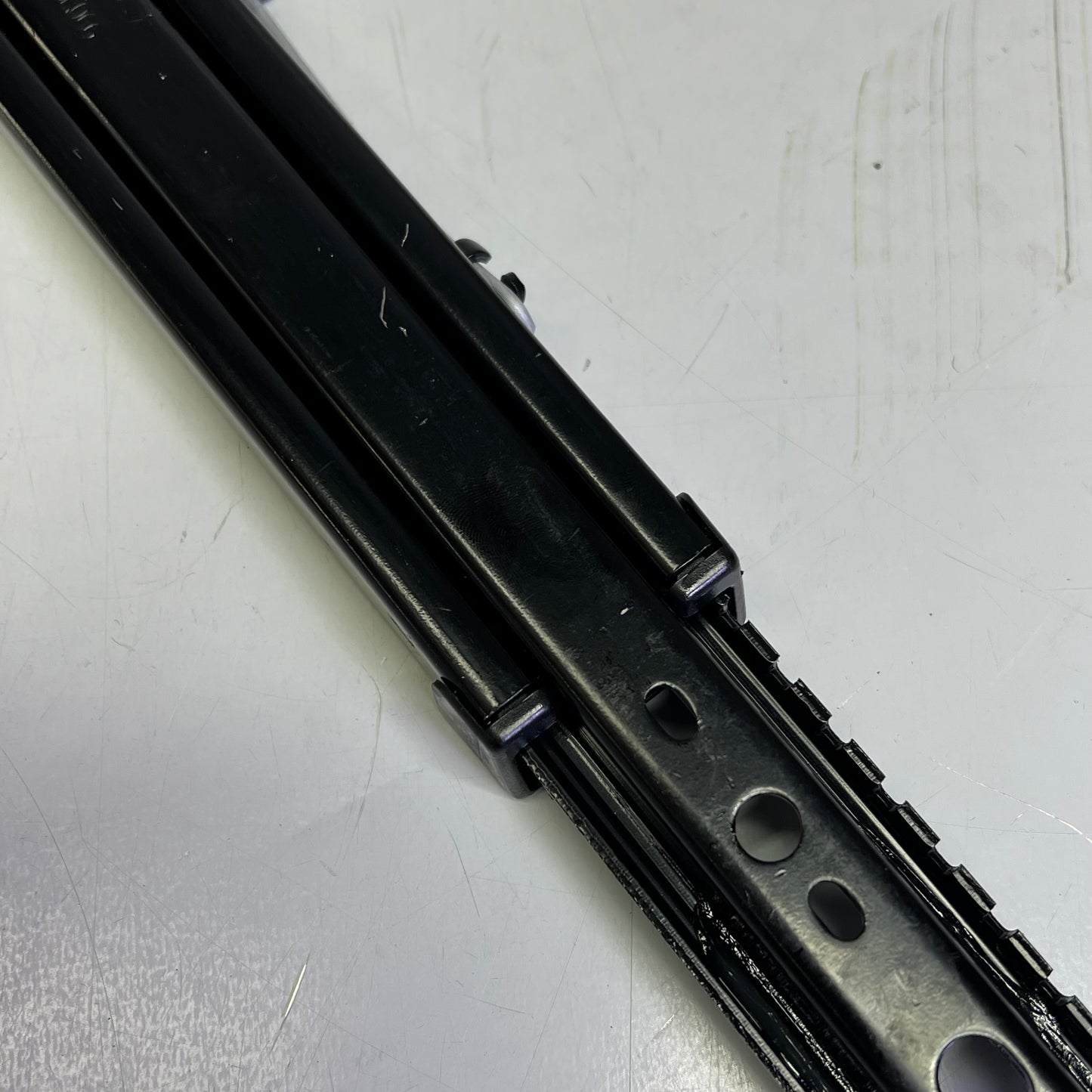 GILLIG (PAIR) Front Seat Slide Assembly For Bus 9.45" Black 9901-660091-000