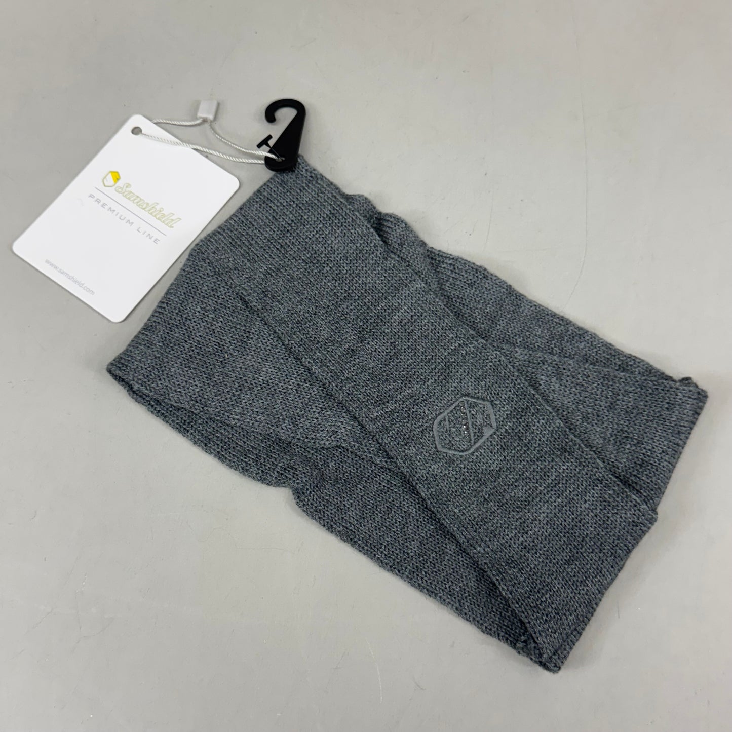 SAMSHIELD Simone Equestrian Men's Headband Sz Fits All  Ore Gray