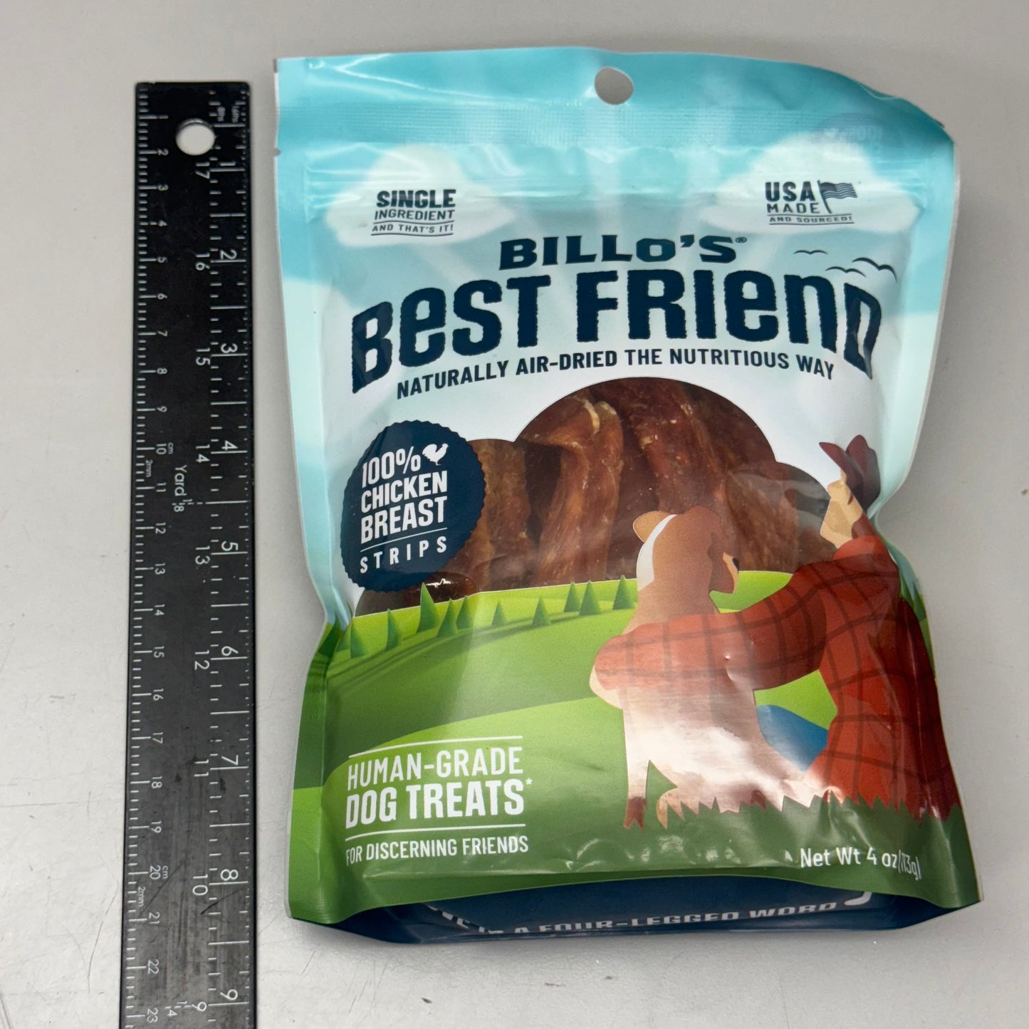 ZA@ BILLO’S BEST FRIEND (4 PACK) Chicken Breast Strips 4 oz Each BB 10/24