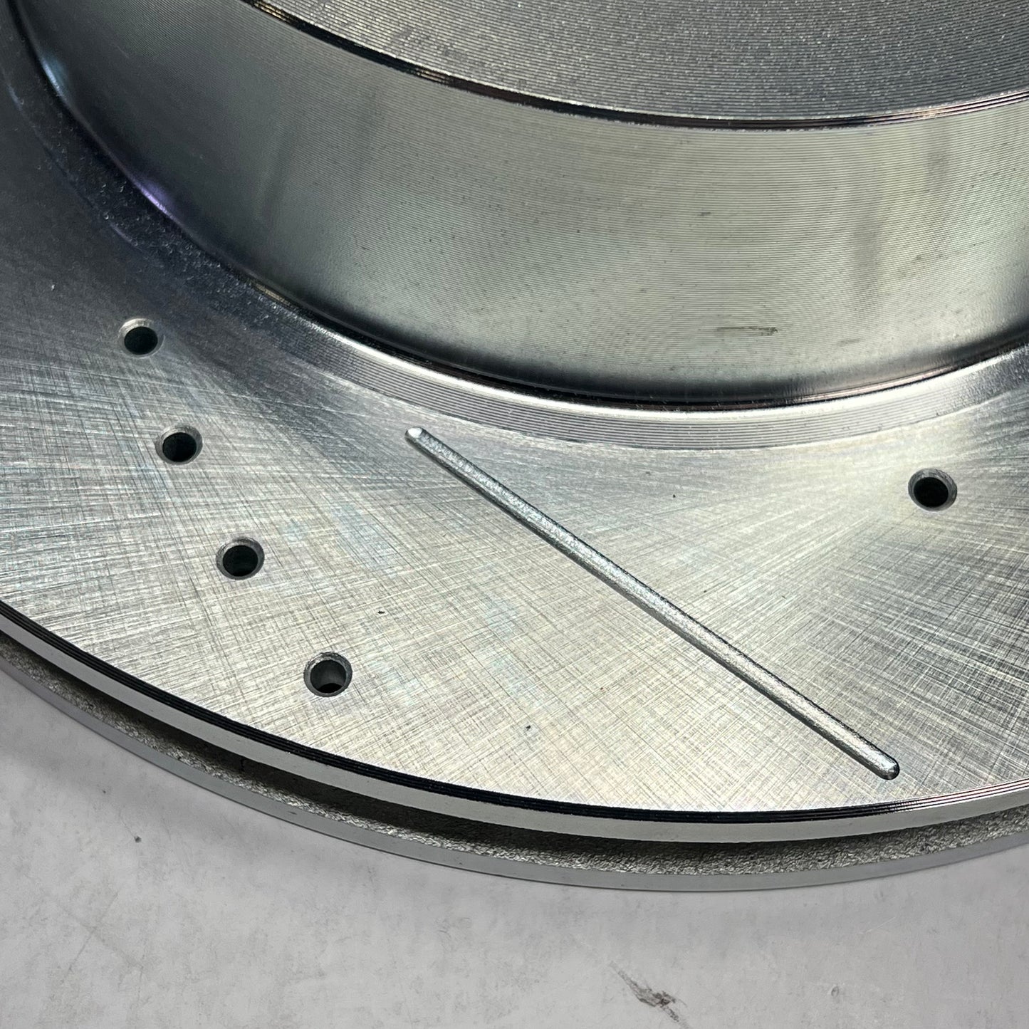 POWER STOP Disc Rotor Drilled & Slotted Front Right Passenger Side AR8771XR