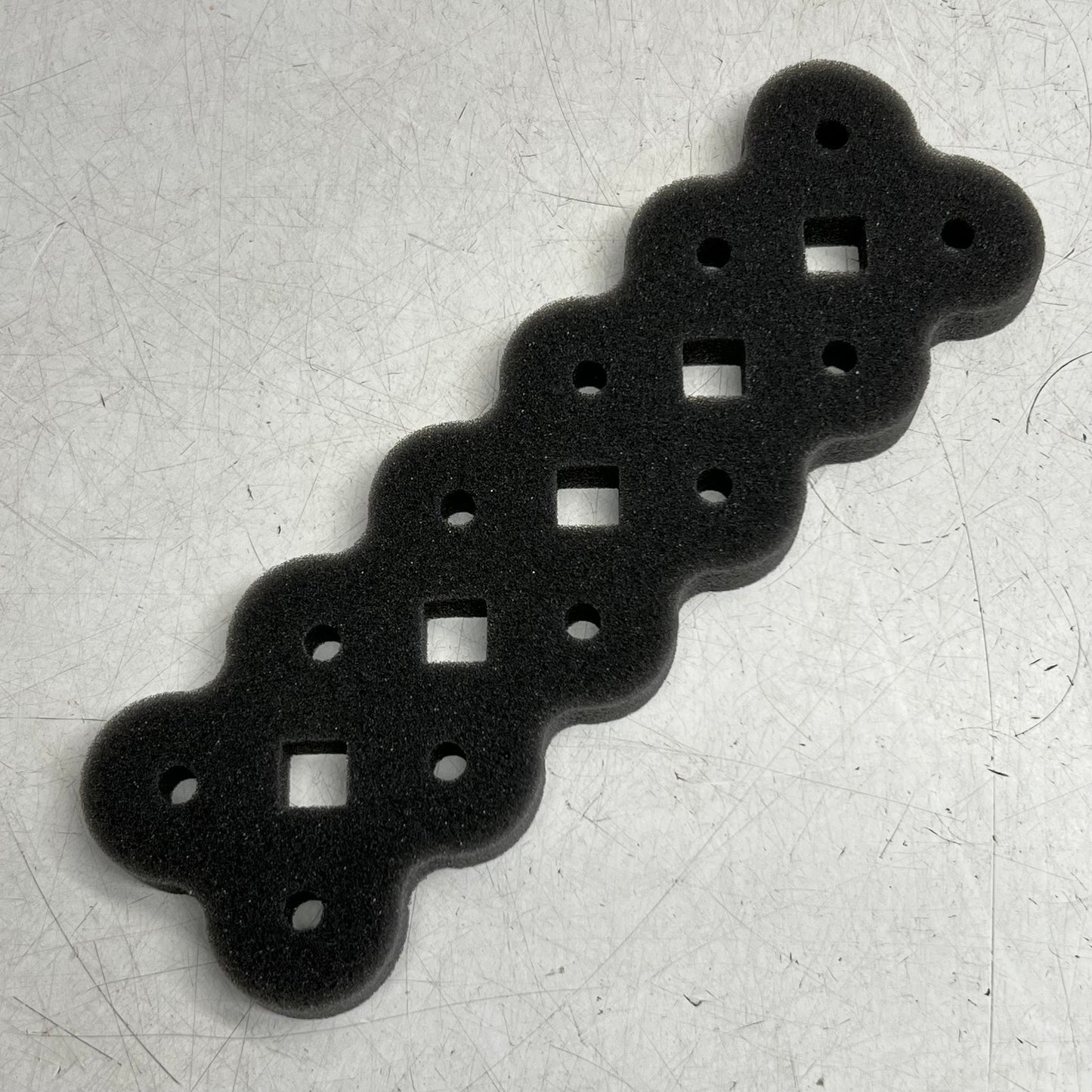 ZA@ (600 Each) Packing Foam 13"L x 3"W Black