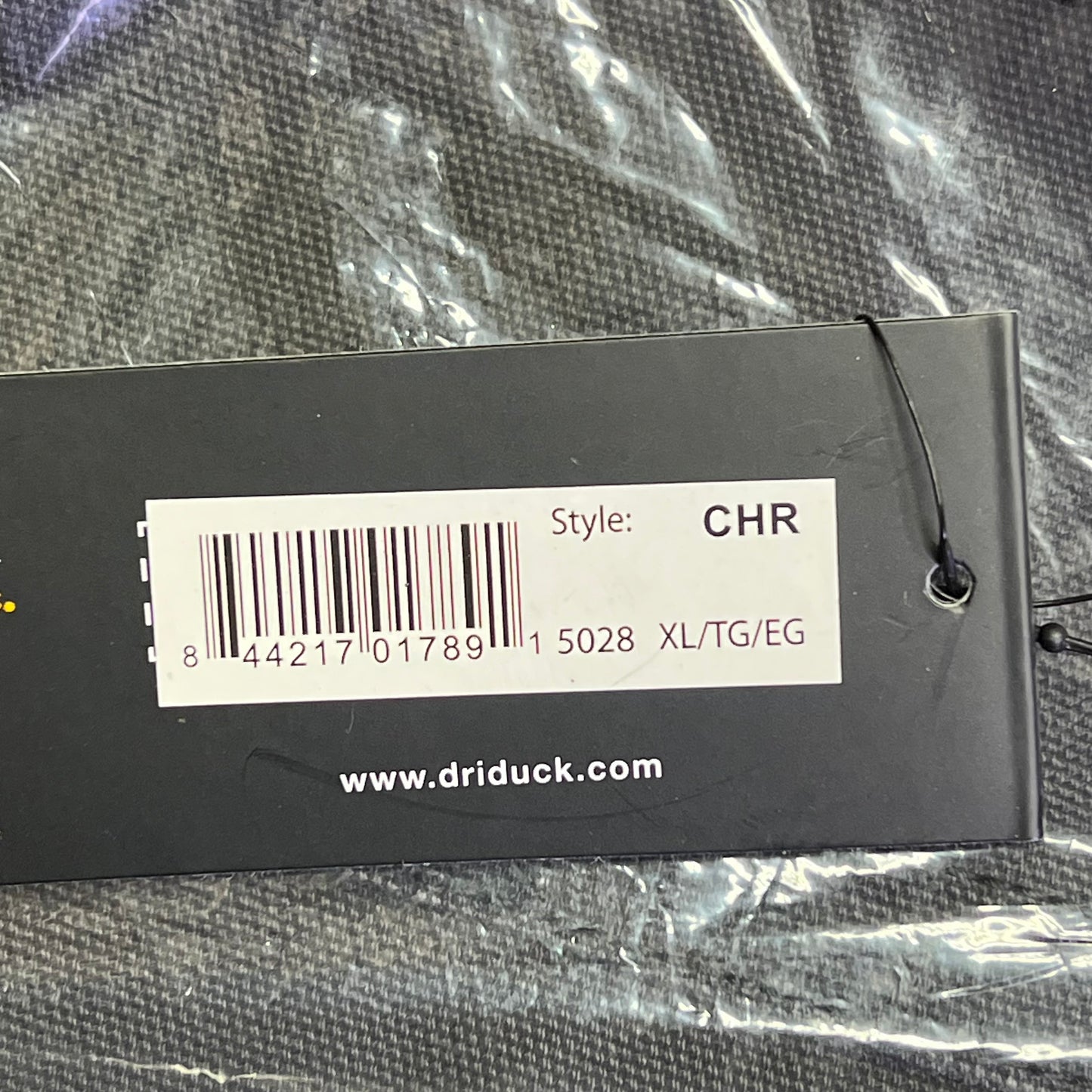 DRI DUCK Canvas Comfort Maverick Workman Jacket Men's Sz XL Charcoal 5028