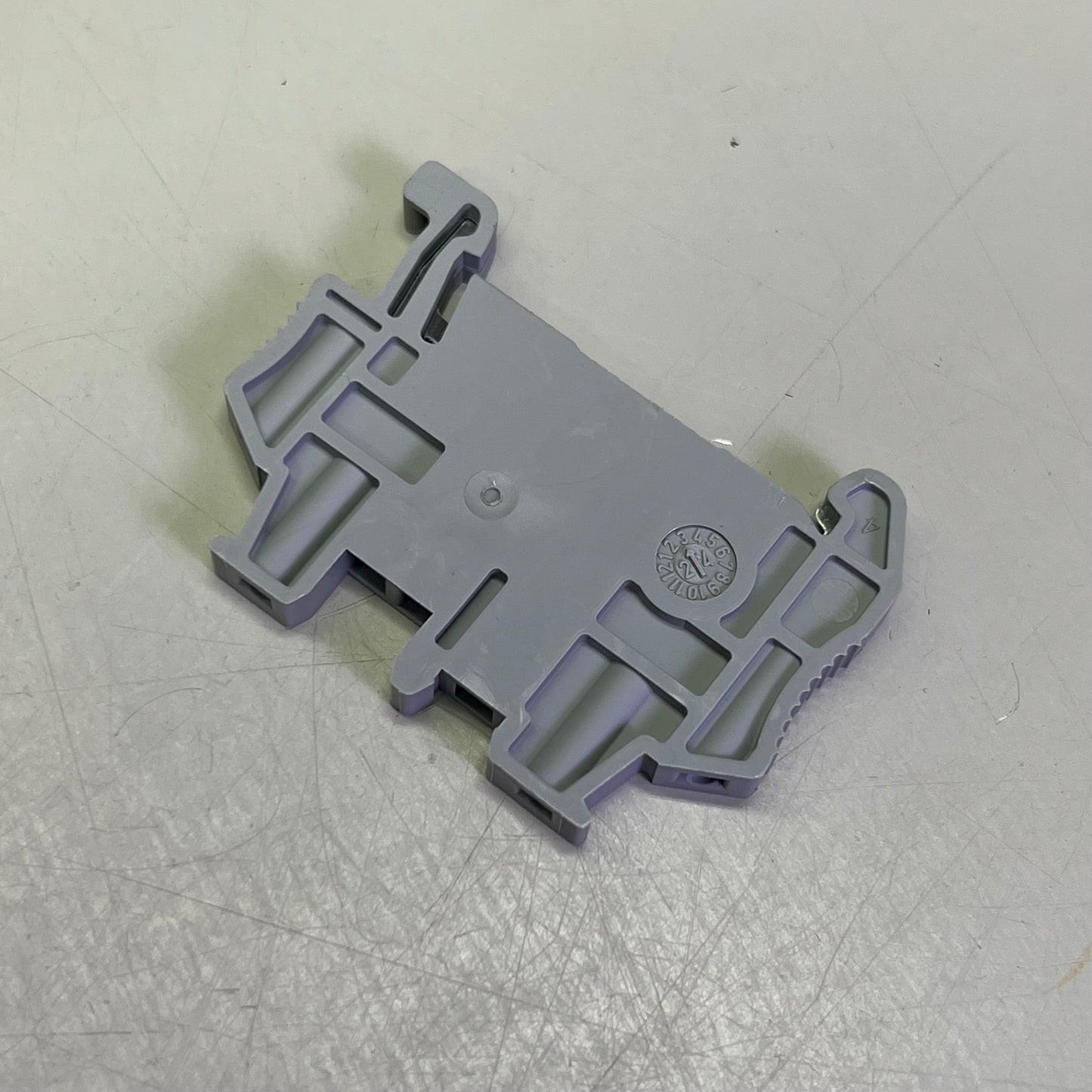 PHOENIX CONTACT (50 PACK) Clipfix Quick Mounting End Bracket Grey 3022276