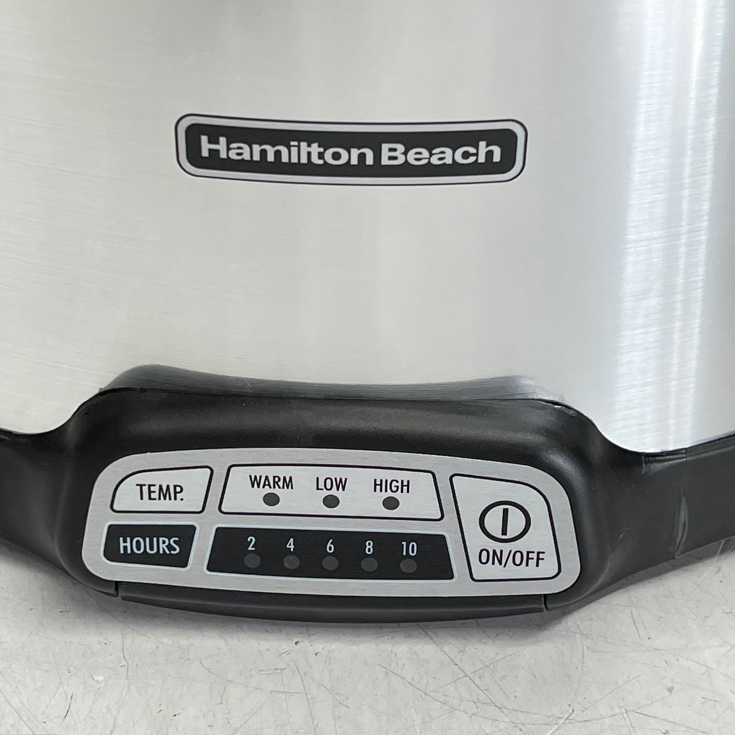 HAMILTON BEACH Stay or Go Programmable Slow Cooker W/ Party Dipper 7 qt 33477FG