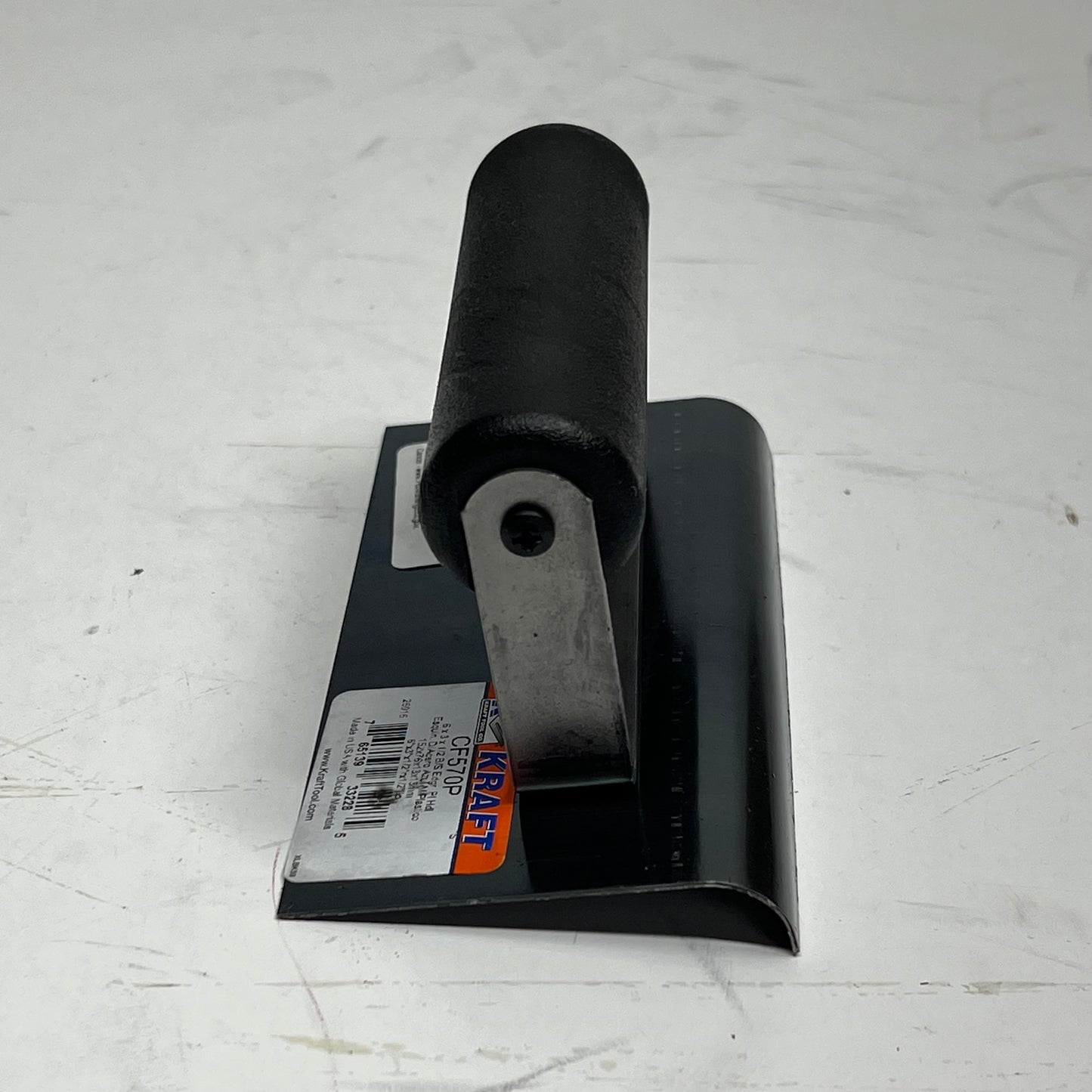 KRAFT TOOLS (2 PACK) Edger W/ Plastic Handle 6" x 3" 1/2"R Blue Steel CF570P