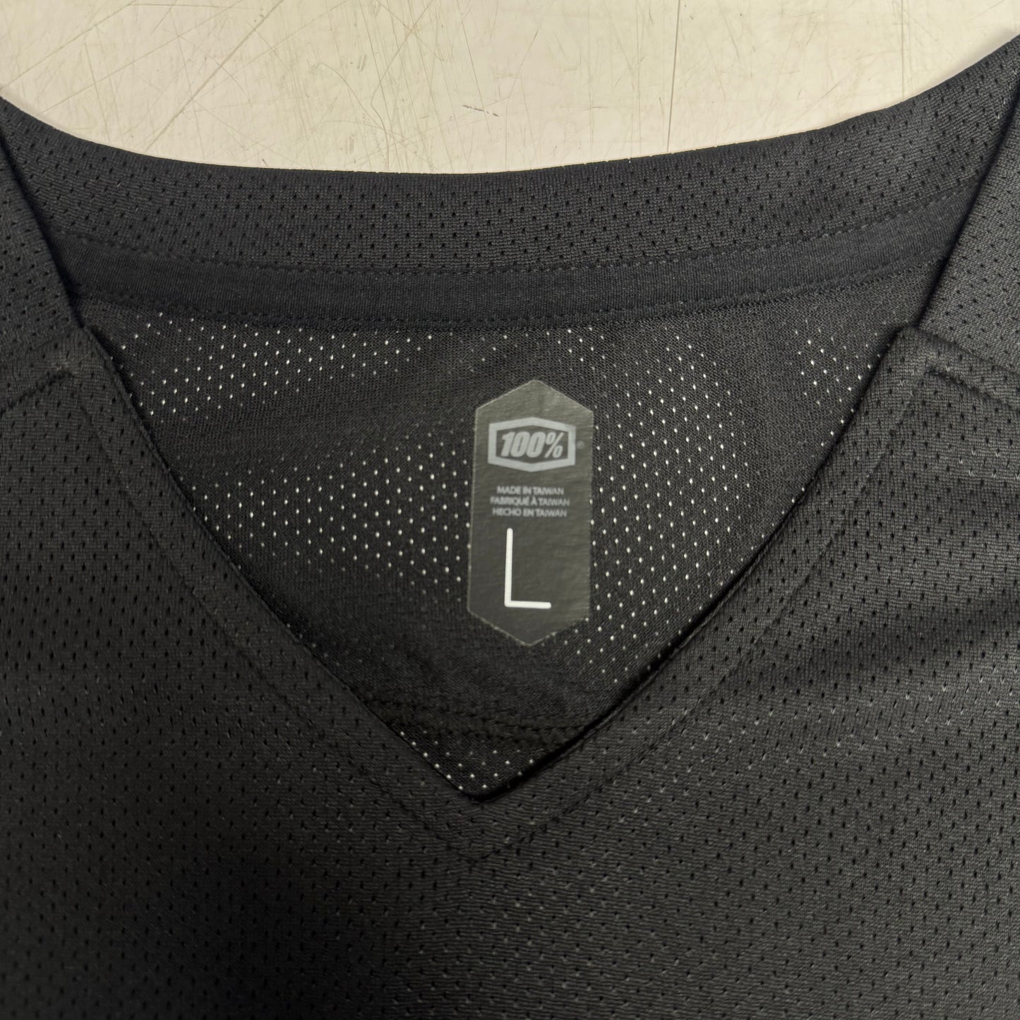 RIDECAMP Women's Short Sleeve Jersey Sz L Black/Grey 40035-00000