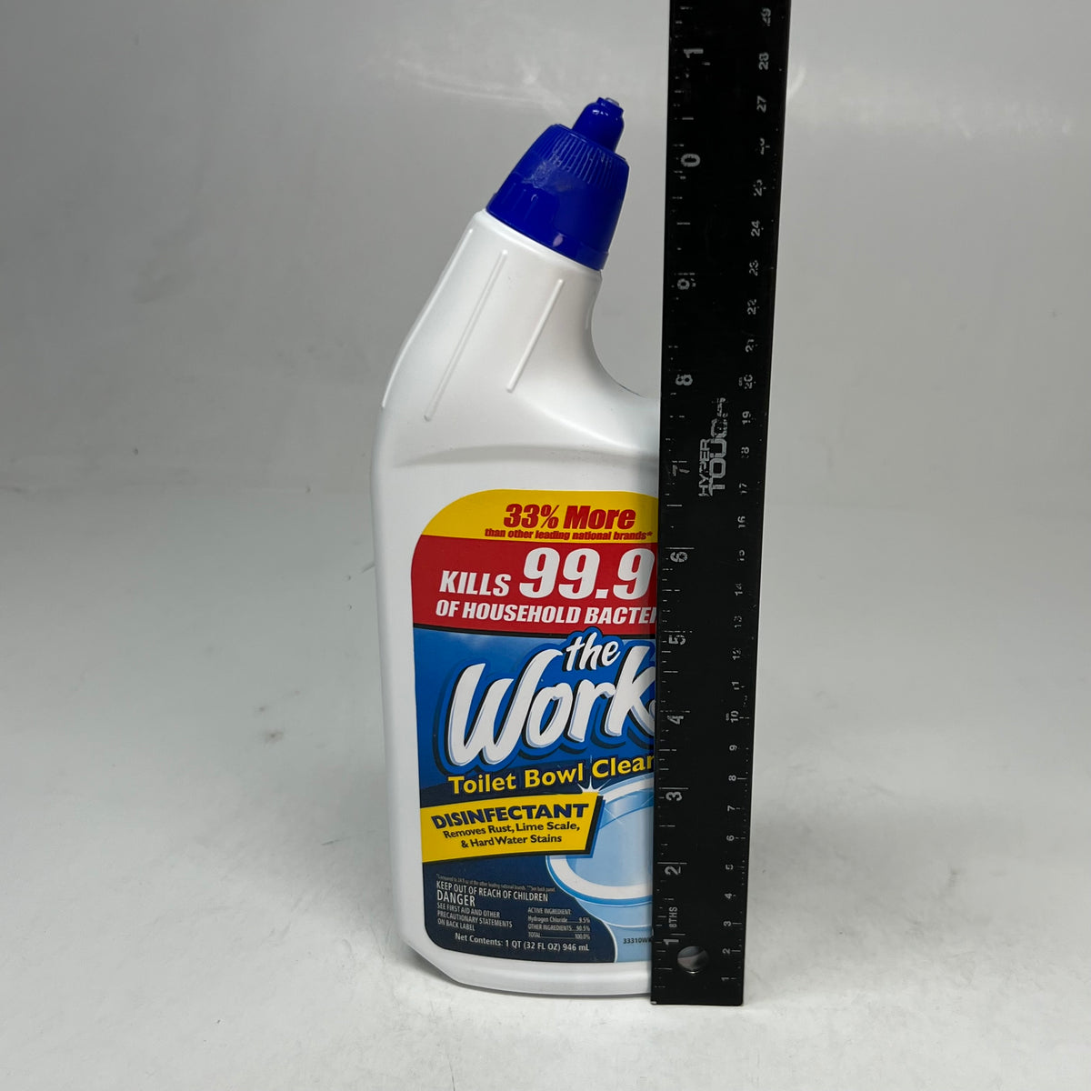 ZA@ THE WORKS (2 PACK) Toilet Bowl Cleaner Professional Formula 32 fl oz.