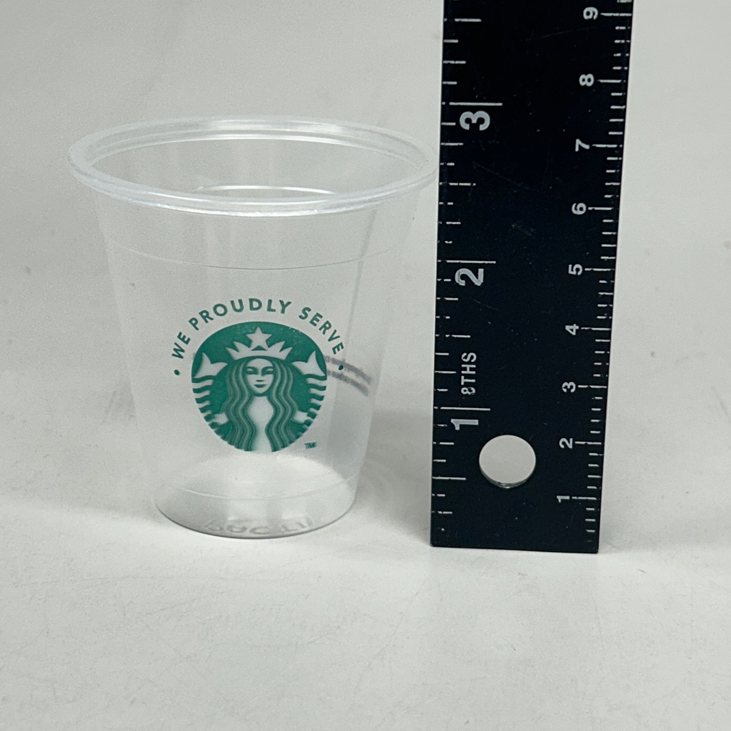 PACTIV EVERGREEN Starbucks (2500 Cups) Plastic Cups 3.5 oz 1237522