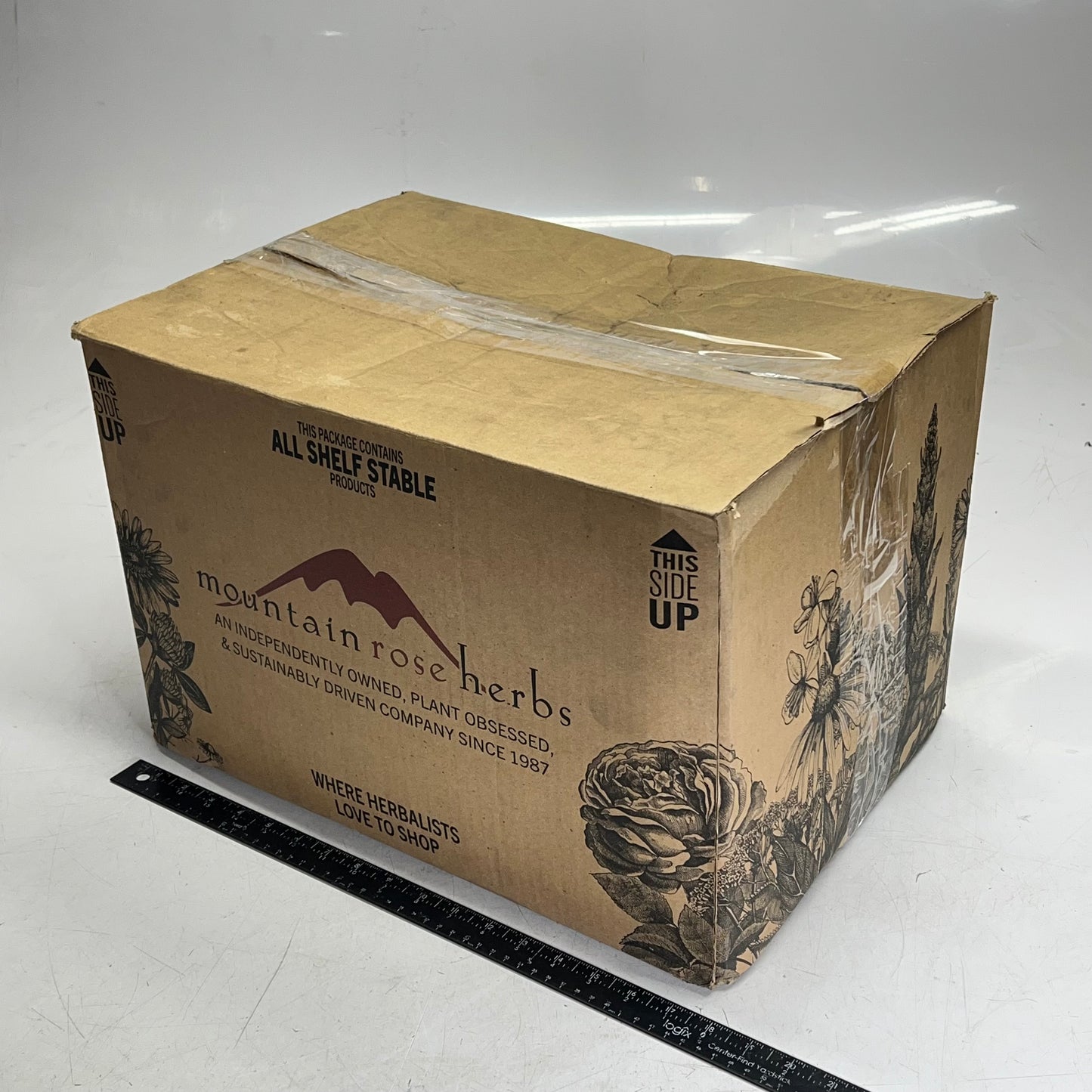 MOUNTAIN ROSE HERBS  Bulk Nicaragua Organic Ginger Root Powder 30 Lbs BB 11/26