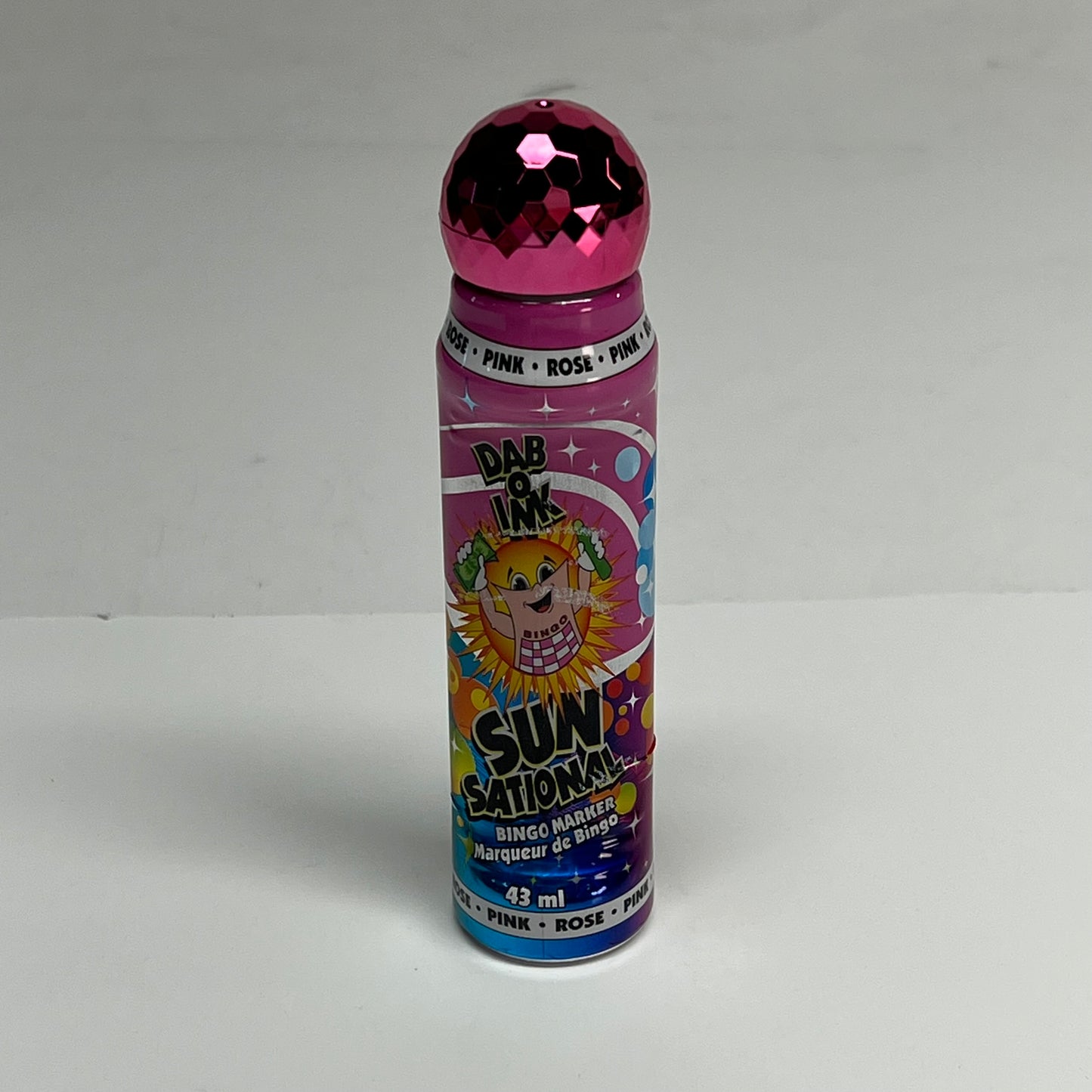 DAB O INK (12 PACK) Sunsational Bingo Marker Bright Ink 43ml/1.4 oz Pink C26