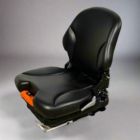BOBCAT Vinyl Operator Seat for Loaders Sz 24" H x 19" W x 18" L Black 7325830