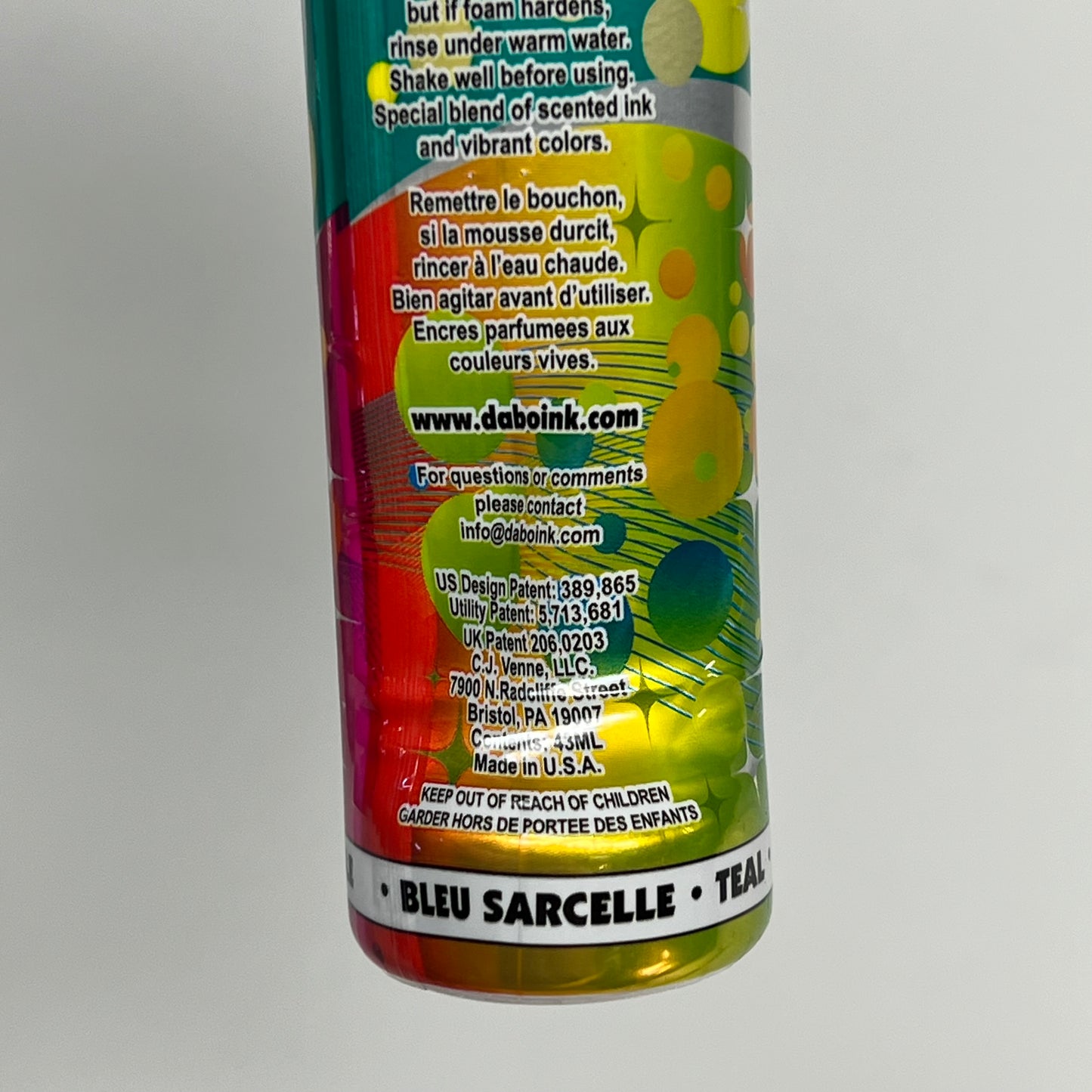 DAB O INK (12 PACK) Sunsational Bingo Marker Bright Ink 43ml/1.4 oz Teal C26