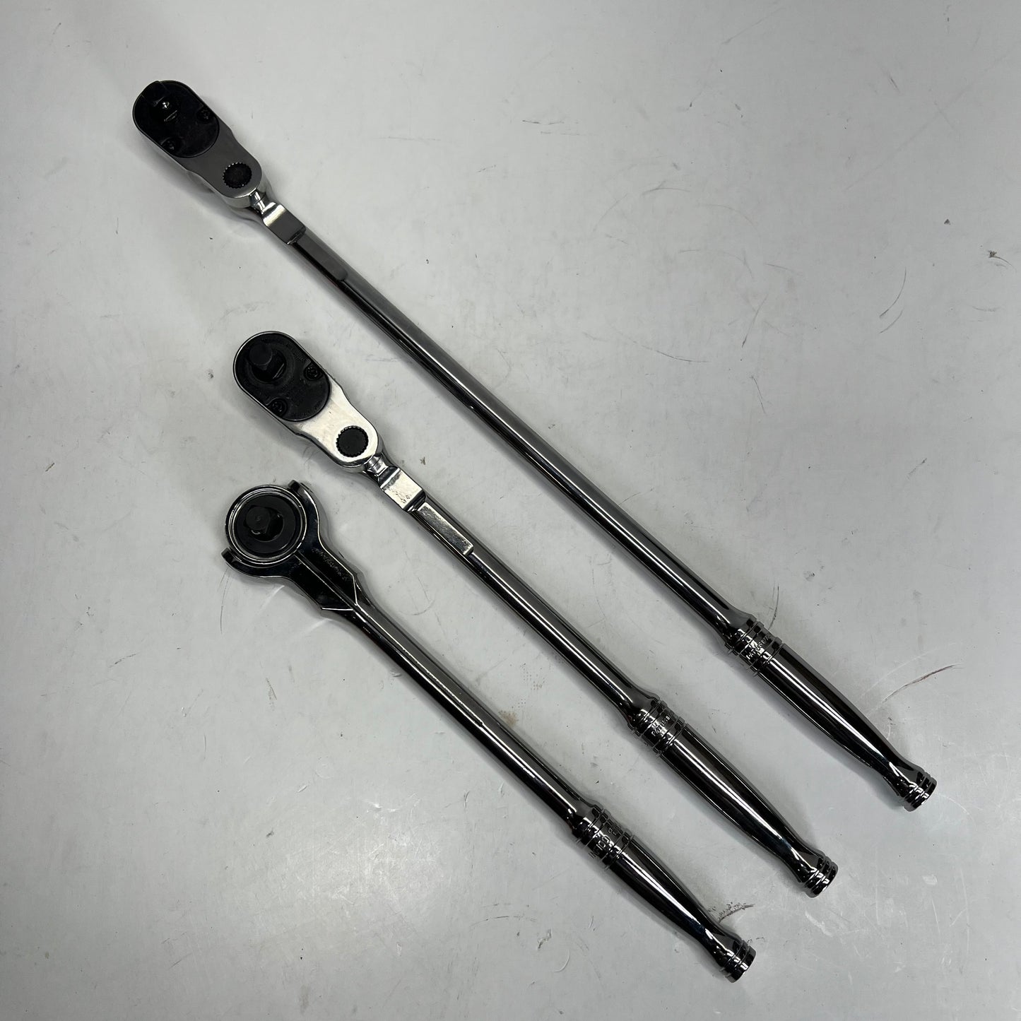 SNAP ON Mixed Ratchet Set Pro Fit Organization  3 Piece - 3/8"Drive  203RT0280FR