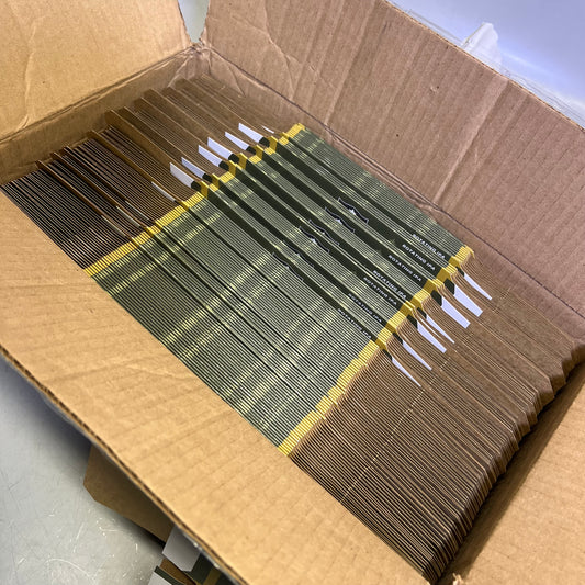 ZA@ NORTH PEAK (125 PACK) Piney Spruce Tip IPA Foldable Beer Carry Box 8"x5"x4" Gr|een