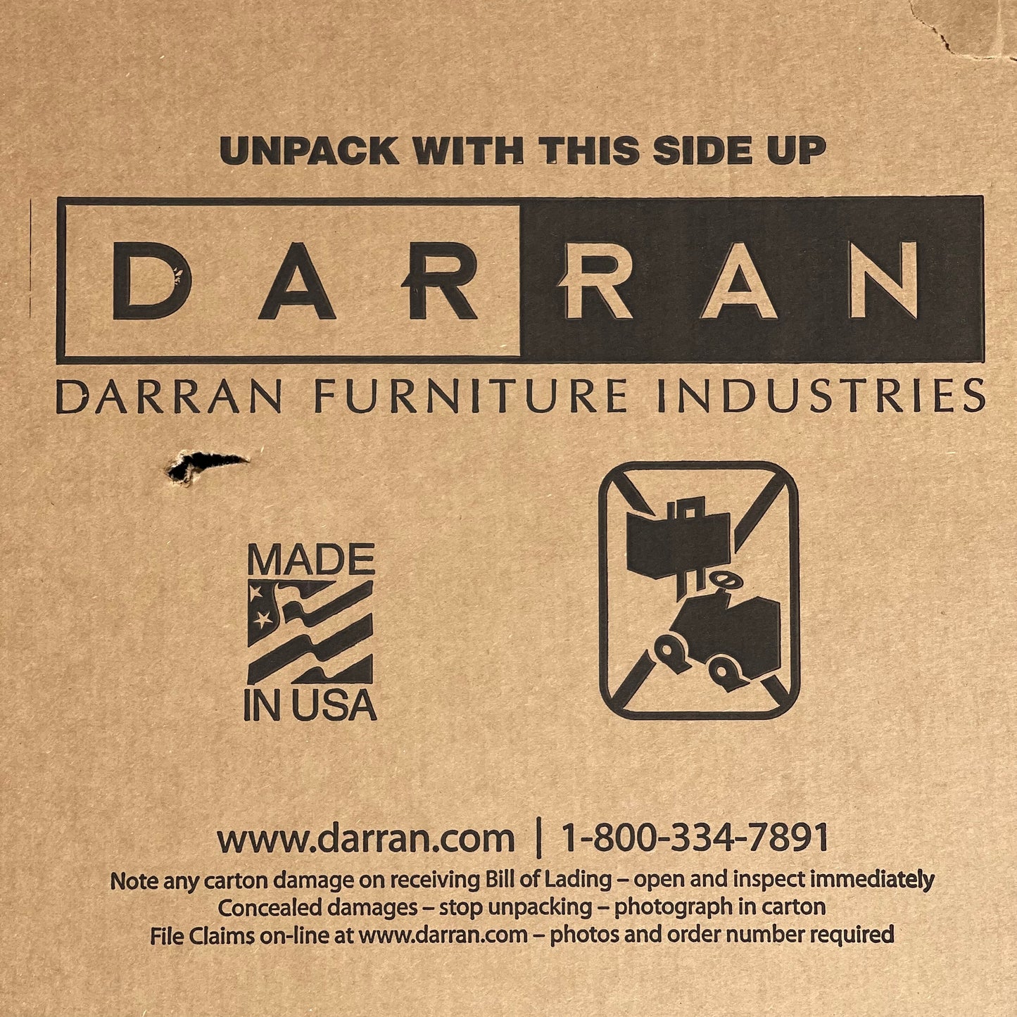 DARRAN Traditional Executive Desk Mahogany