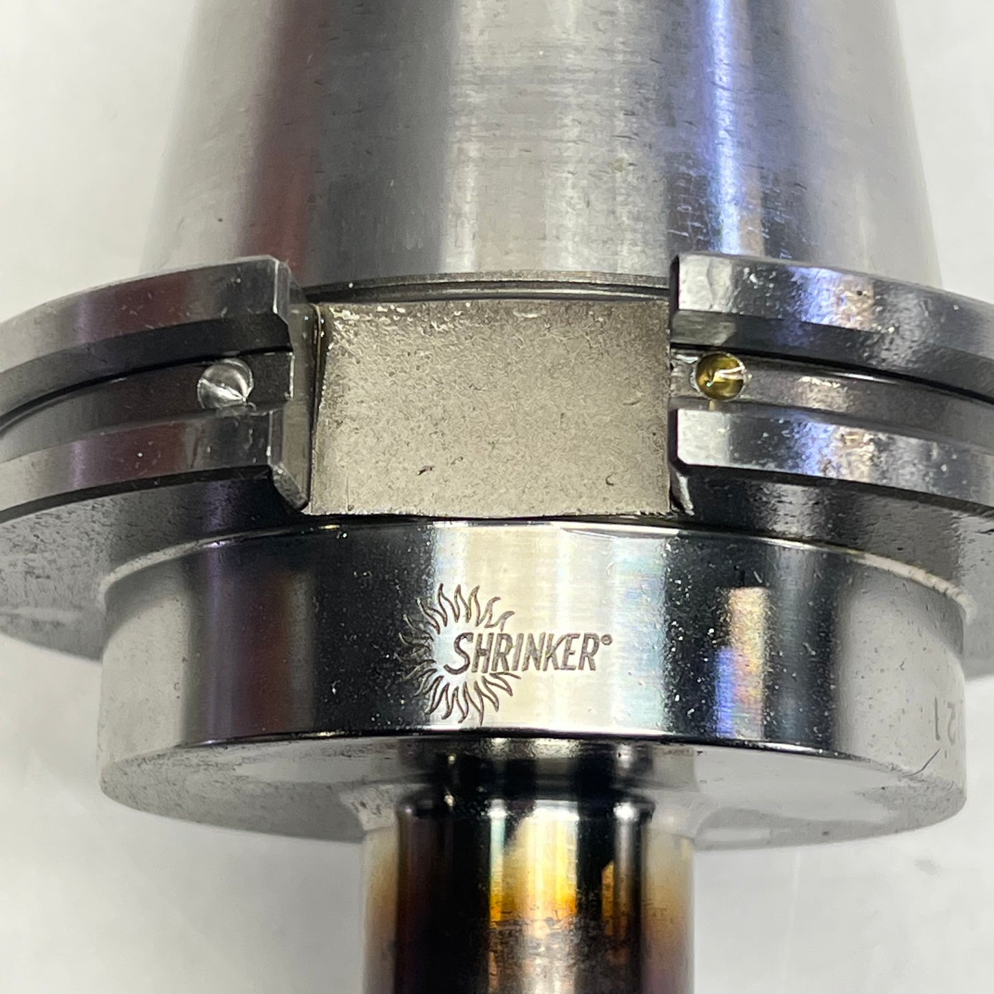 KENNAMETAL Shrink Fit Tool Holder for CNC Machine ~ 1/4" I.D. CV50TT02530 (Used)