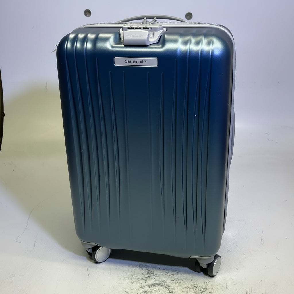 SAMSONITE Opto 3 Carry Suitcase 360° Spinner Wheels 19" X 13"x9" Frost Teal