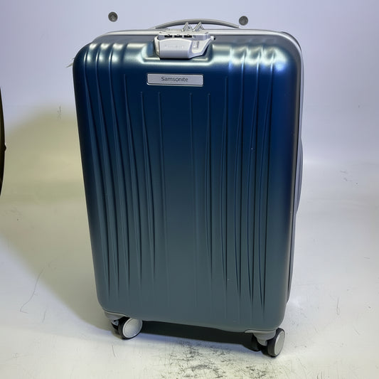 SAMSONITE Opto 3 Carry Suitcase 360° Spinner Wheels 19" X 13"x9" Frost Teal