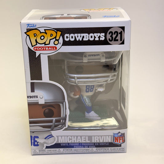 FUNKO POP Michael Irvin Vinyl Figure Cowboys Ages 3+ 321