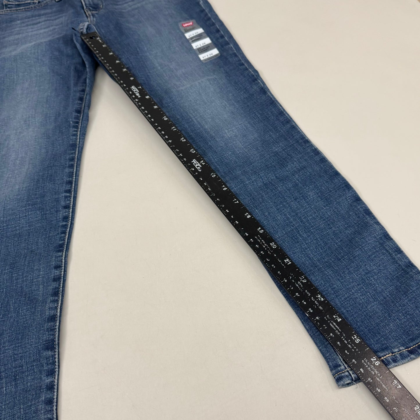 LEVI'S 311 Shaping Skinny Stellar Stretch Mid Rise Women's Sz 27x28 Lapis Gallop