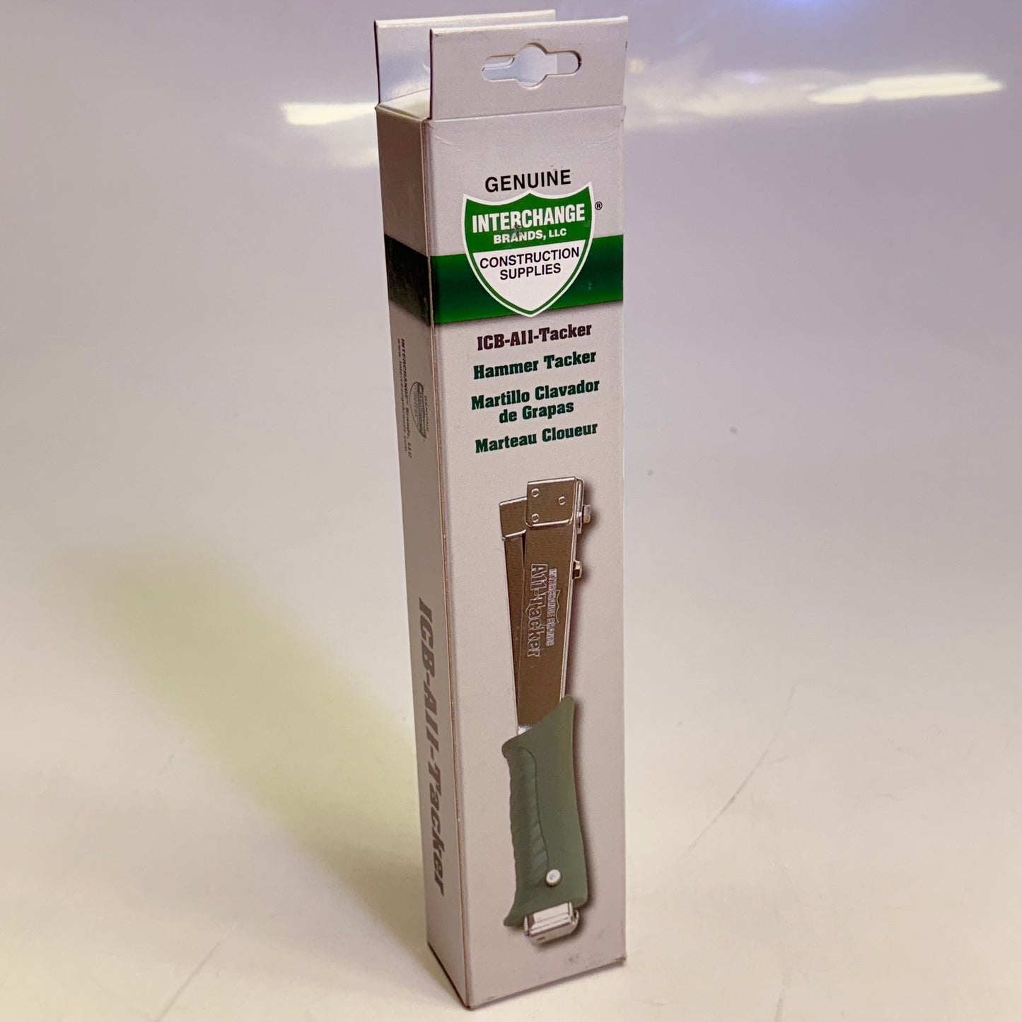 INTERCHANGE BRANDS Hammer Tacker ICB-A11 168 Staples Capacity Green 64210