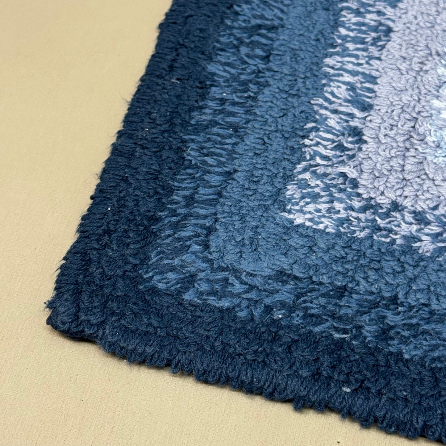 BETTER HOMES & GARDEN (2 PACK) Cotton Reversible Bath Rug 20X30" Ombre Blue