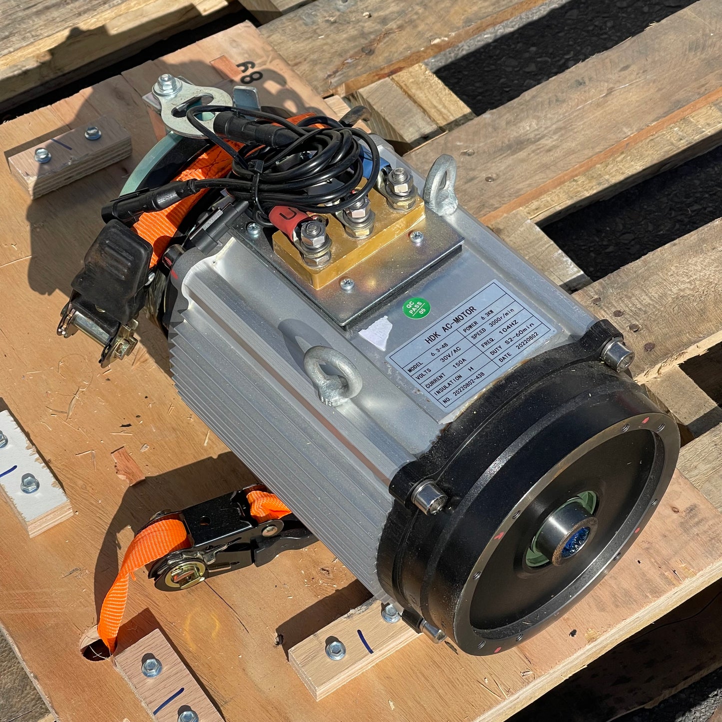 Z@ HDK AC Motor for Evolution Golf Carts 6.3-48