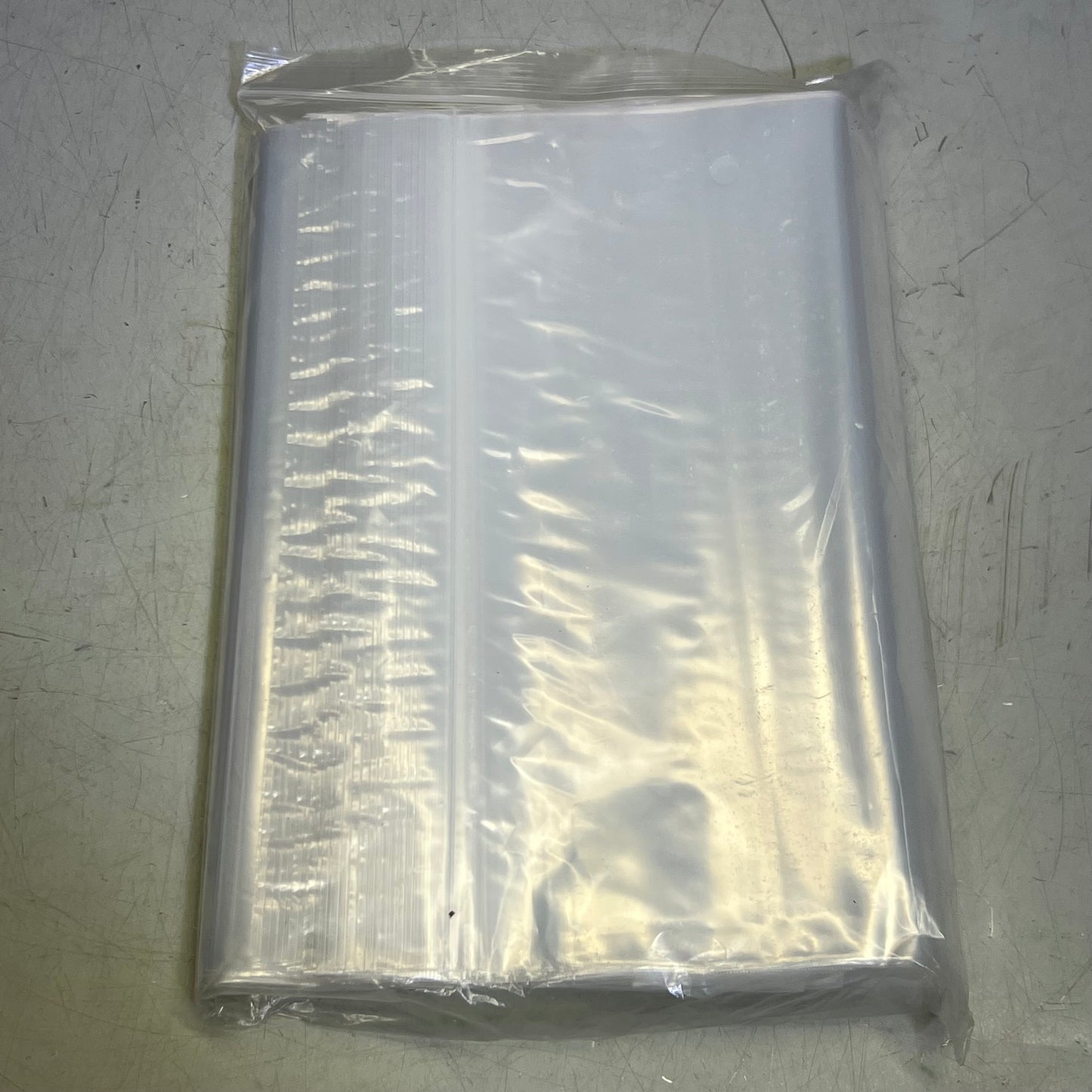 JDE (100 Bags) Clear Zip Lock Bags 2000981 Sz 12" x 15"