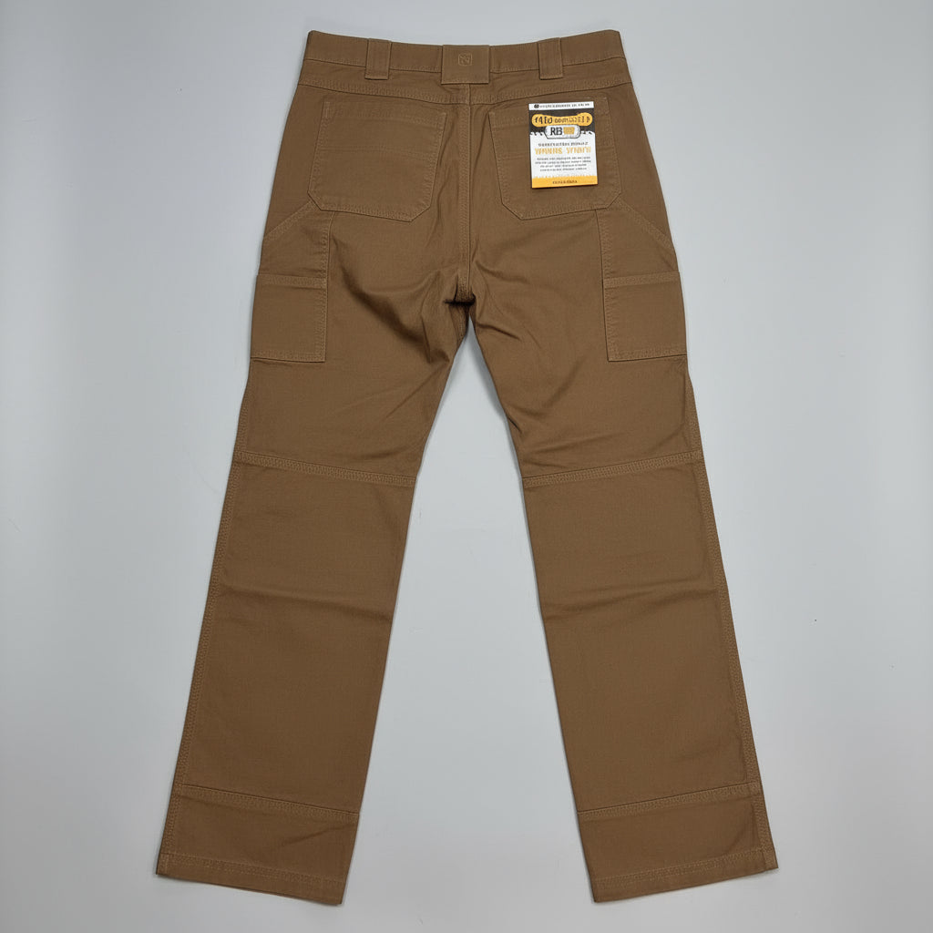 NOBLE OUTFITTERS Full Flex HD Hammer Canvas Work Pant Men's Sz 40x30 Tabacco