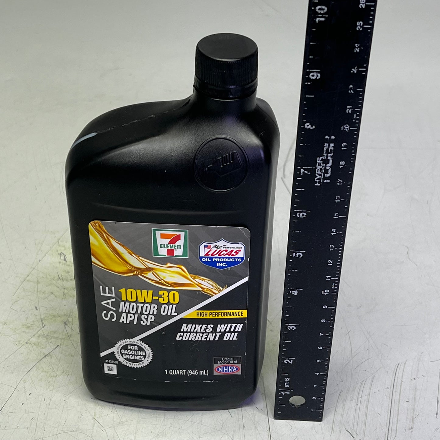ZA@ LUCAS (6 PACK, 1 QUART EACH) SAE 10W-30 Motor Oil API SP