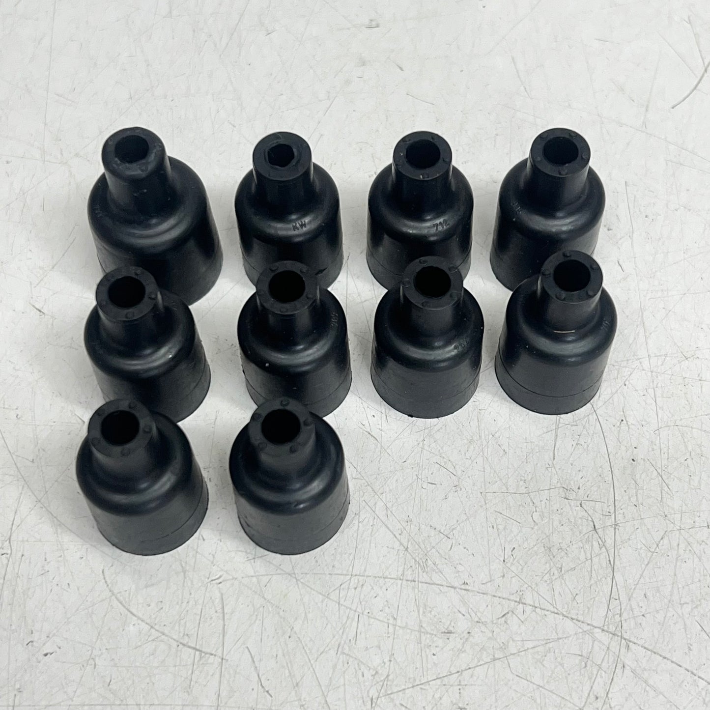 TAYLOR CABLE (2 PACK) Socket Dist Boot/tml Kit 180 Degrees Black/Gold 46059