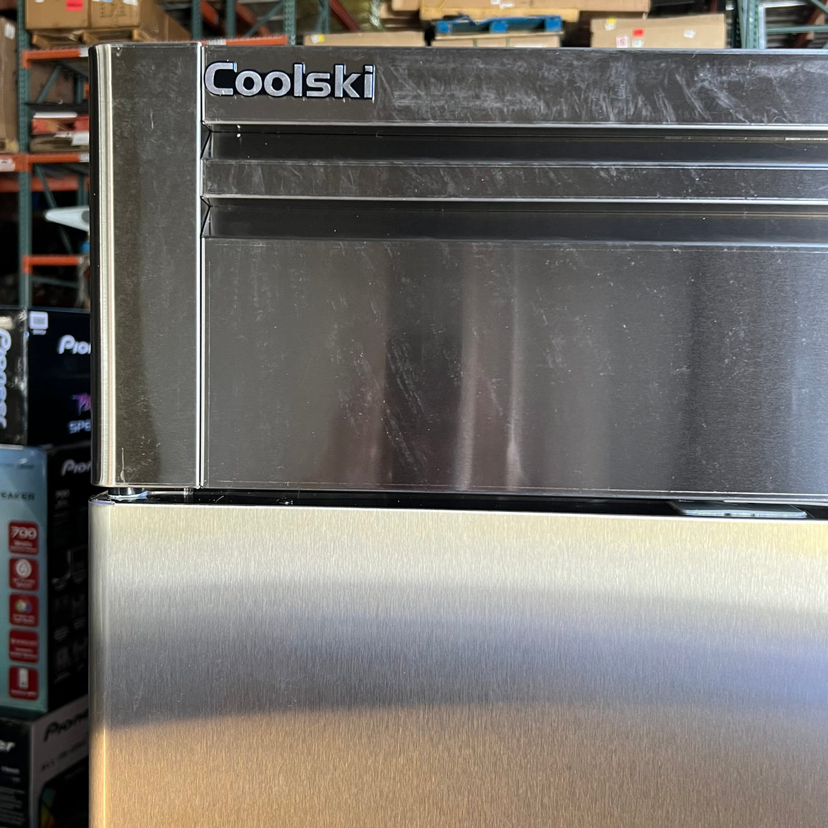 COLSKI Commercial Freezer - 2 Solid Doors 1231L/43.4 Cu. Ft. MF-49 (New Other, Front Dents & Broken Rear Griller)