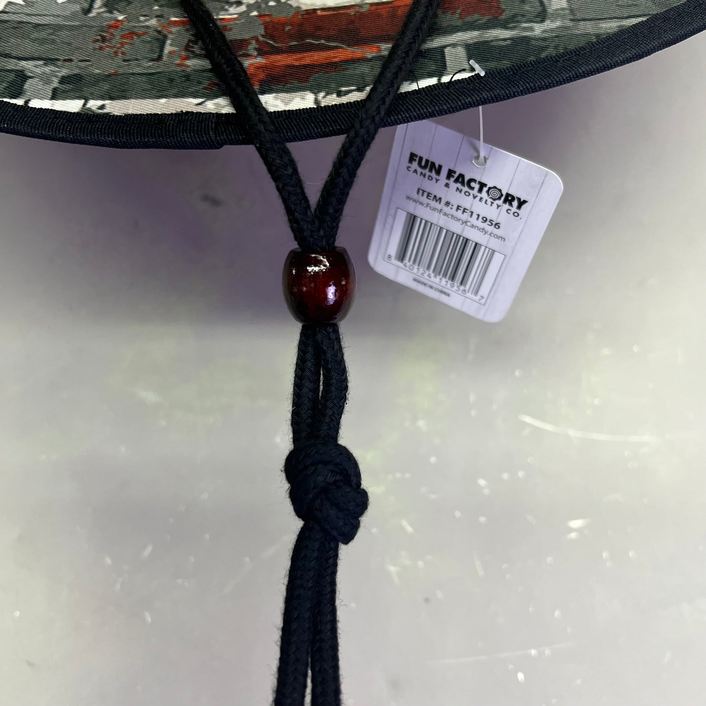 FUN FACTORY Novelty Natural Straw Hat 5.0 Patriotic (USA) 360 Degree Coverage