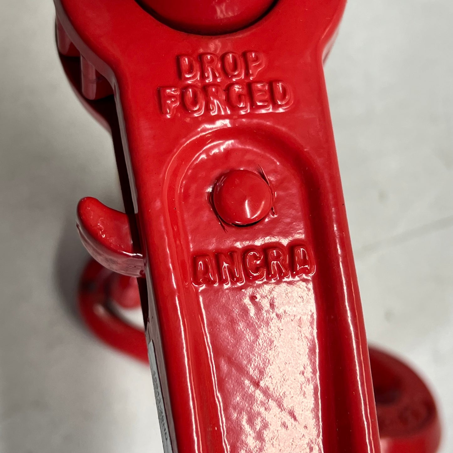 ZA@ ANCRA Heavy Duty Ratchet Load Binder  5/16" - 6,000lbs  Red 45943-20HD