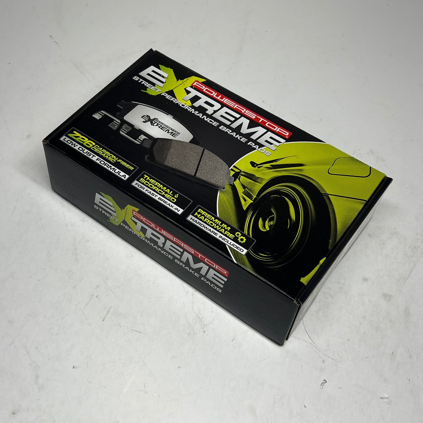 POWER STOP Street Performance Carbon Fiber Ceramic Brake Pads Z26-8009