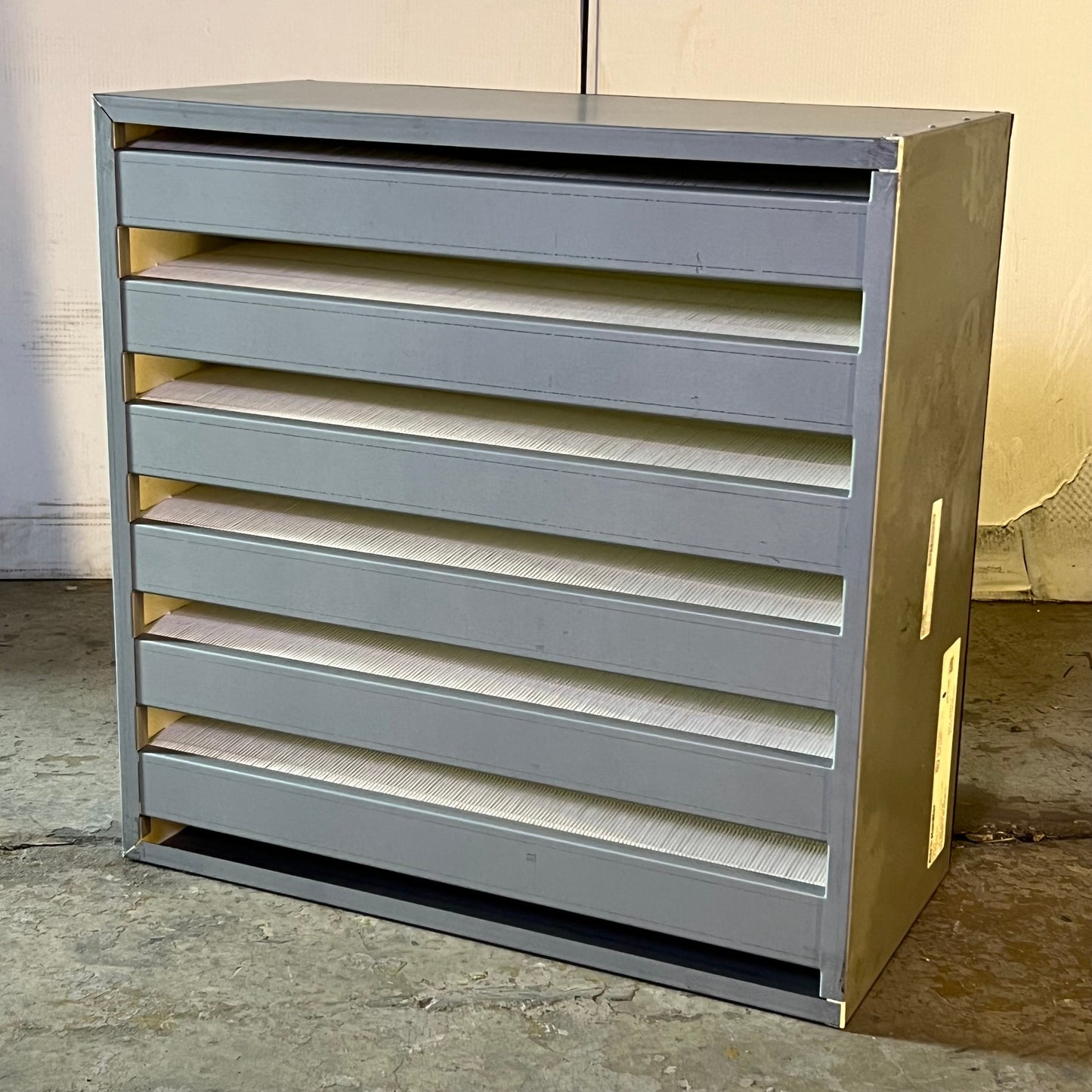 AIR HANDLER Air Handler Air Filter Unit Sz 24"L X 11.5"W X 24"H, Grey 2GHG7