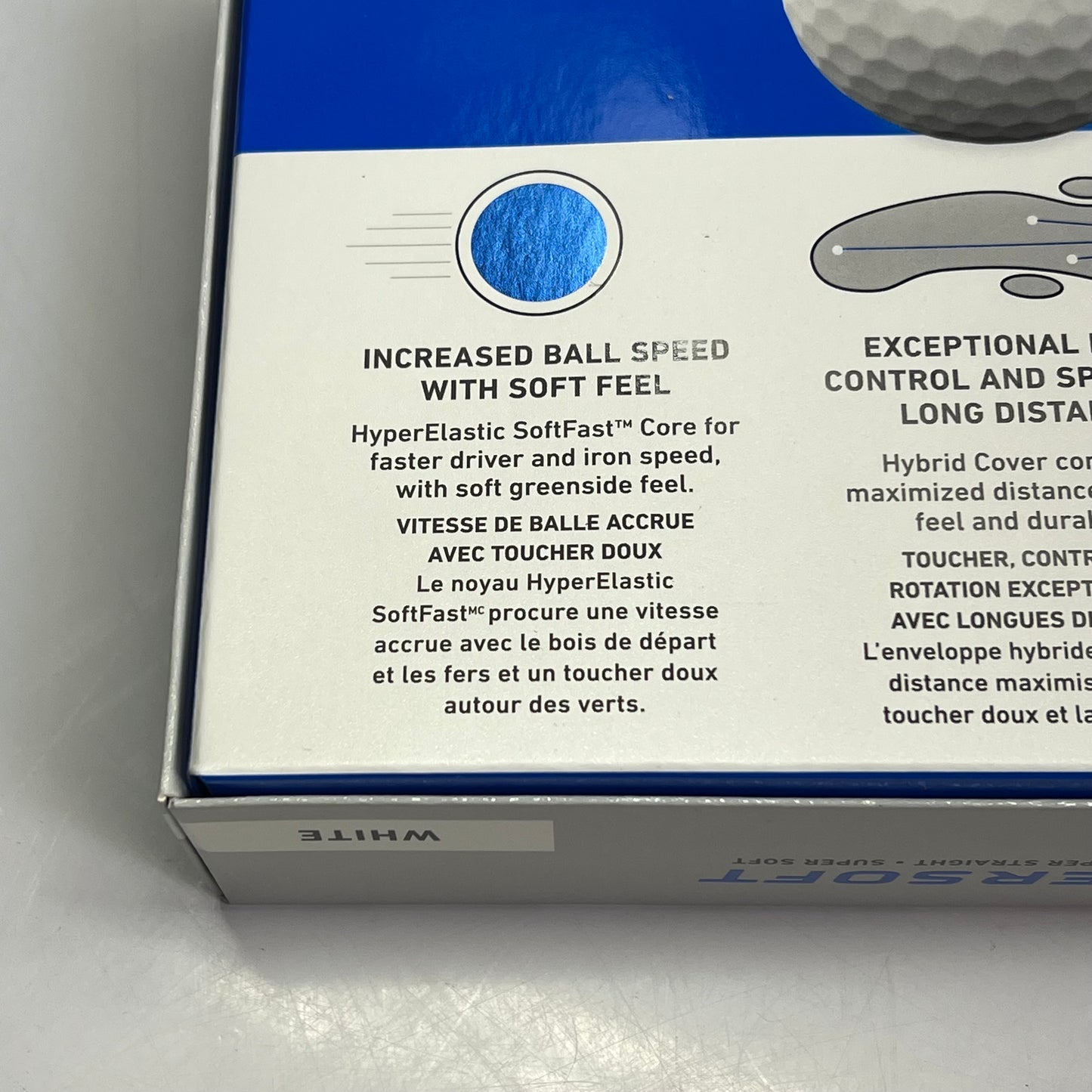CALLAWAY (SET OF 12) Super Soft Golf Balls For Increased Ball Speed White
