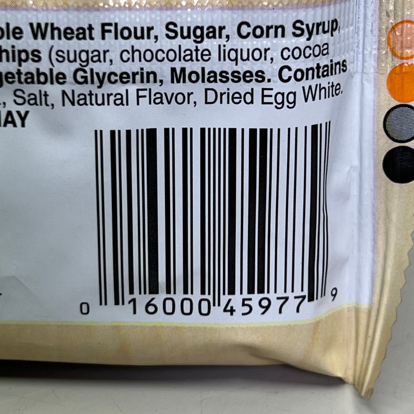 ZA@ BETTY CROCKER (144 PACK) Chocolate Chip Oatmeal Bar 1.24 oz BB 04/25 (New) H