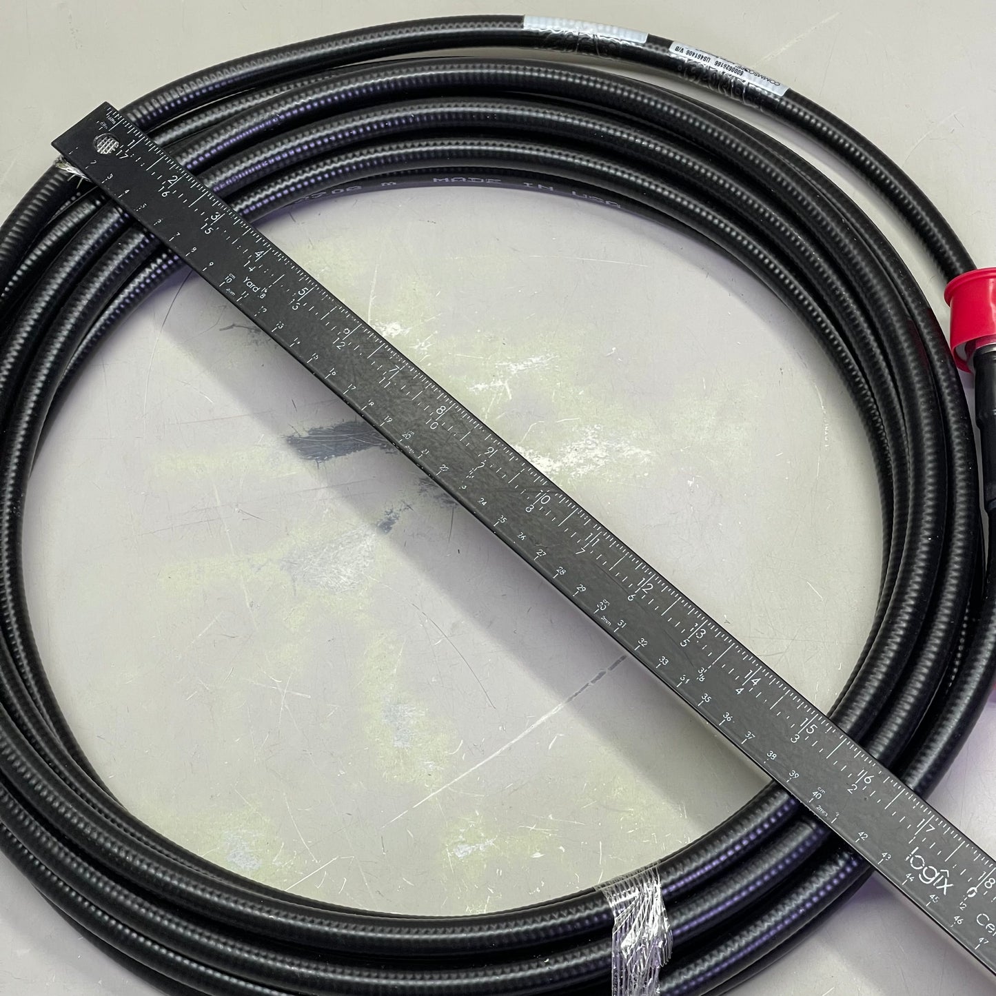 ANDREW SOLUTIONS Coaxial Cable 30 ft Black F4A-DMDM-30-P