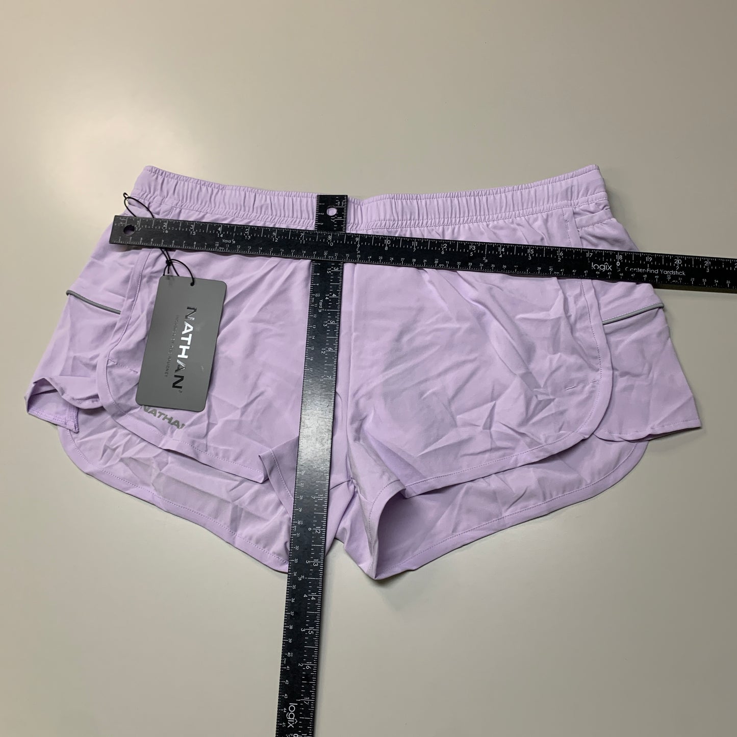 NATHAN Essential Short 2.0 Women's Lilac Breeze Size L NS51400-70036-L