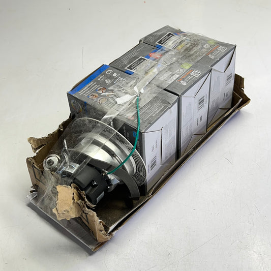 ZA@ COOPER LIGHTING (4 PACK) Baffle Downlight 4" White LT4069FS1EWHR (As-is - Damaged Packaging)