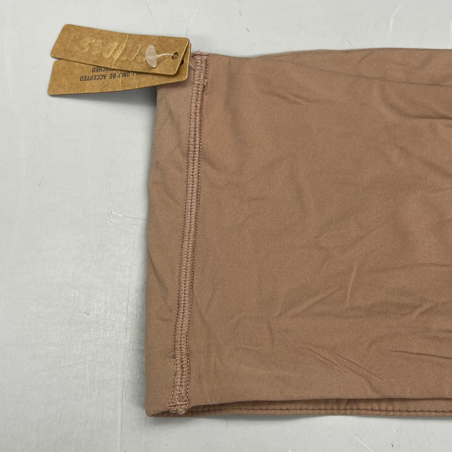 SKIMS Fits Everybody Soft Buttery Seamless Bandeau Women's Sz M Sienna