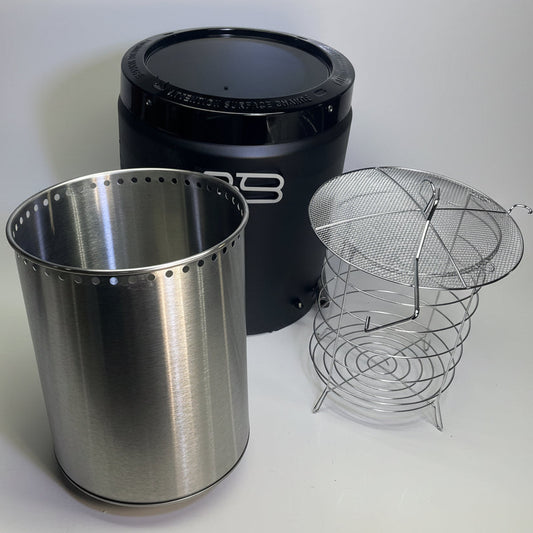 CHARBOIL Big Easy Outdoor Air Fryer Oil-less Liquid Propane Gas Black 24102165